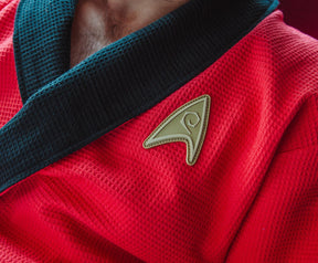 Star Trek: The Original Series Waffle-Weave Cotton Adult Robe | Red Operations