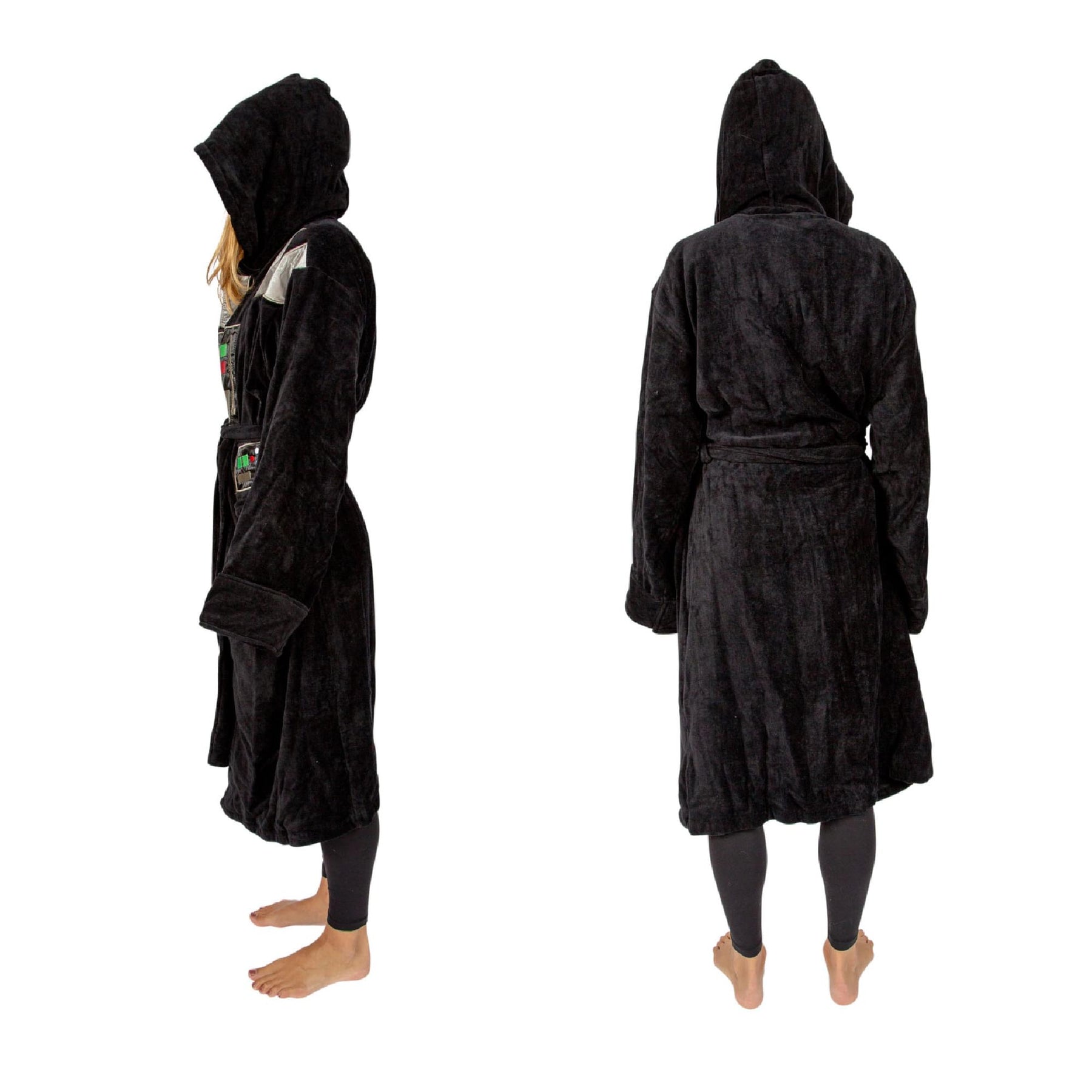 Star Wars Darth Vader Unisex Terrycloth Bathrobe for Adults | One Size Fits Most