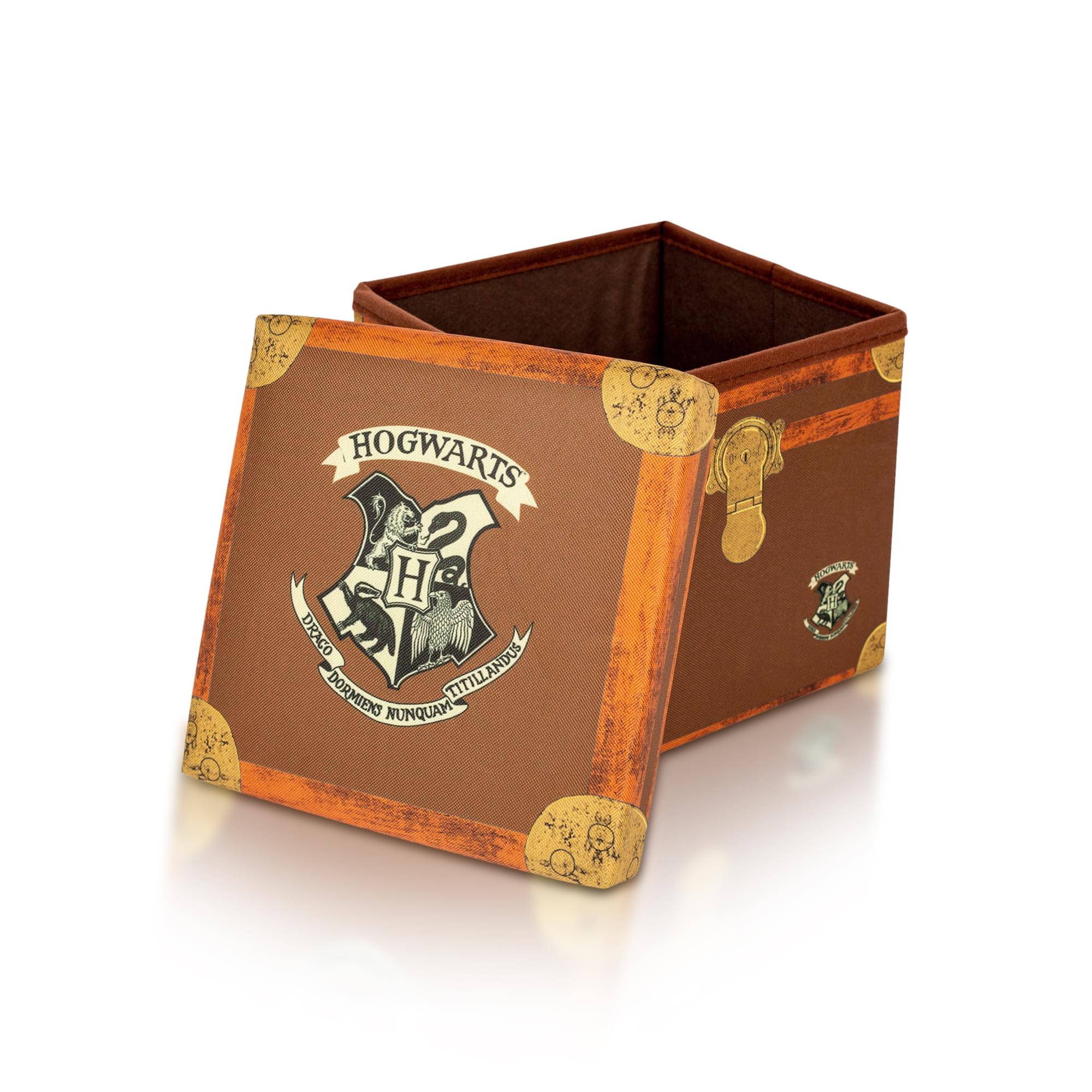 Harry Potter Hogwarts Storage Bin with Lid | 10 Inches
