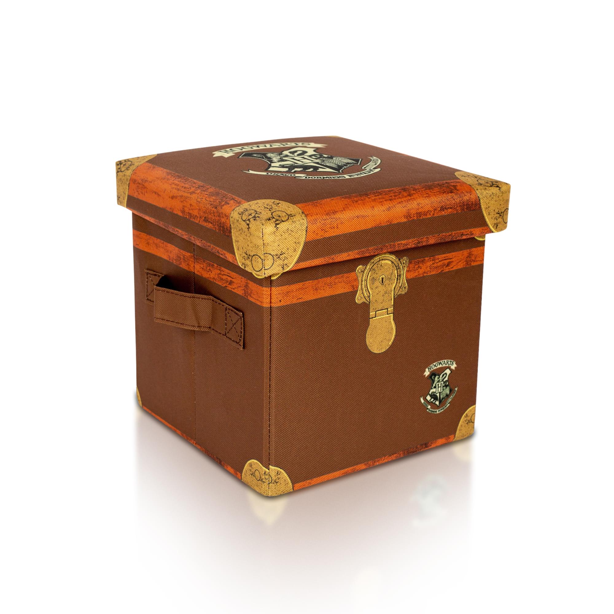 Harry Potter Hogwarts Storage Bin with Lid | 10 Inches