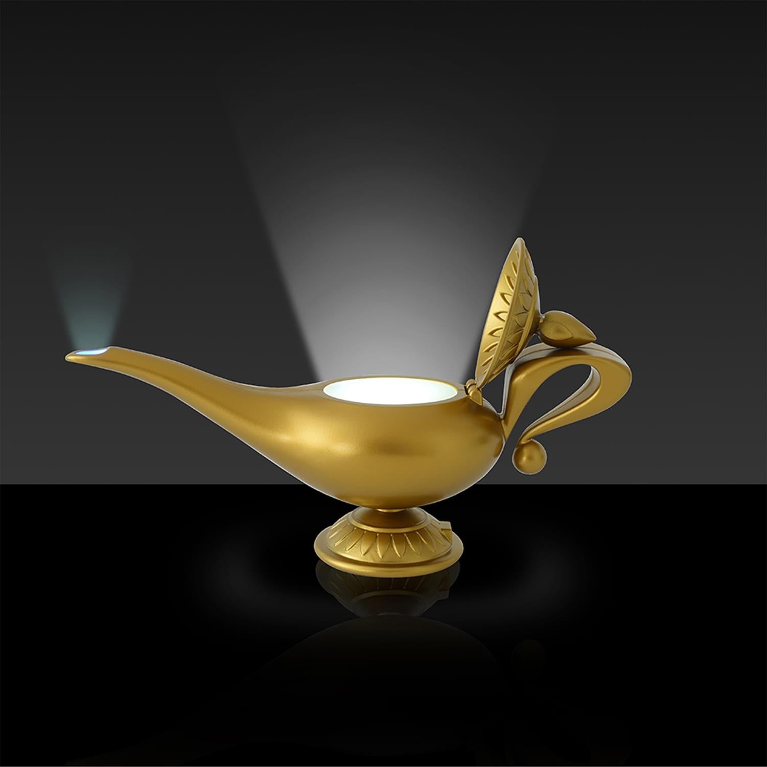 Disney Aladdin Genie Lamp Mood Lighting | Aladdin Lamp LED Mood Lamp | 10 Inches