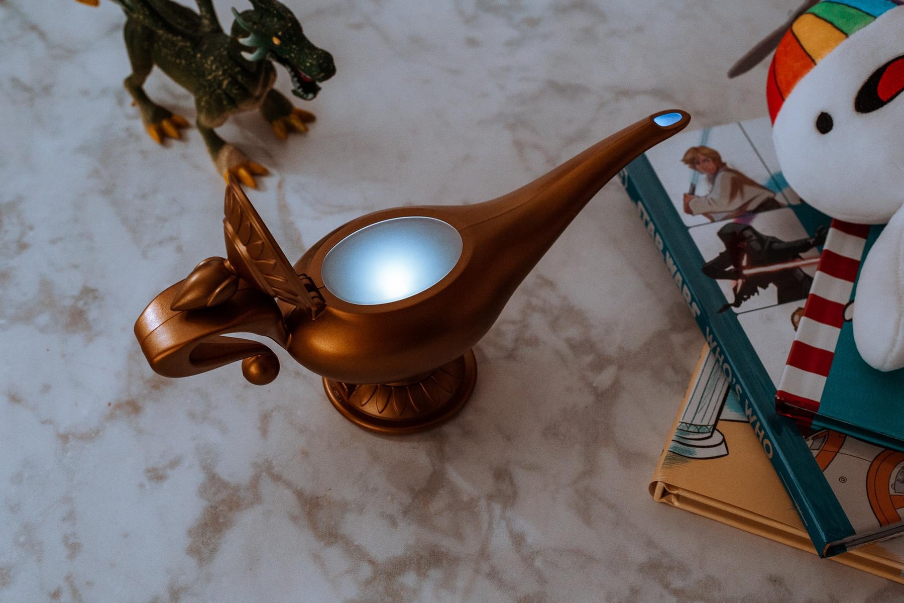 Disney Aladdin Genie Lamp Mood Lighting | Aladdin Lamp LED Mood Lamp | 10 Inches
