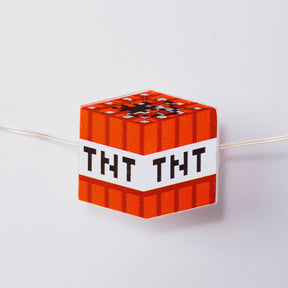 Minecraft Creeper and TNT Block LED String Lights