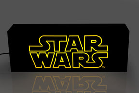 Star Wars Official Logo 17-Inch Light Box | Electric/USB Mood Light