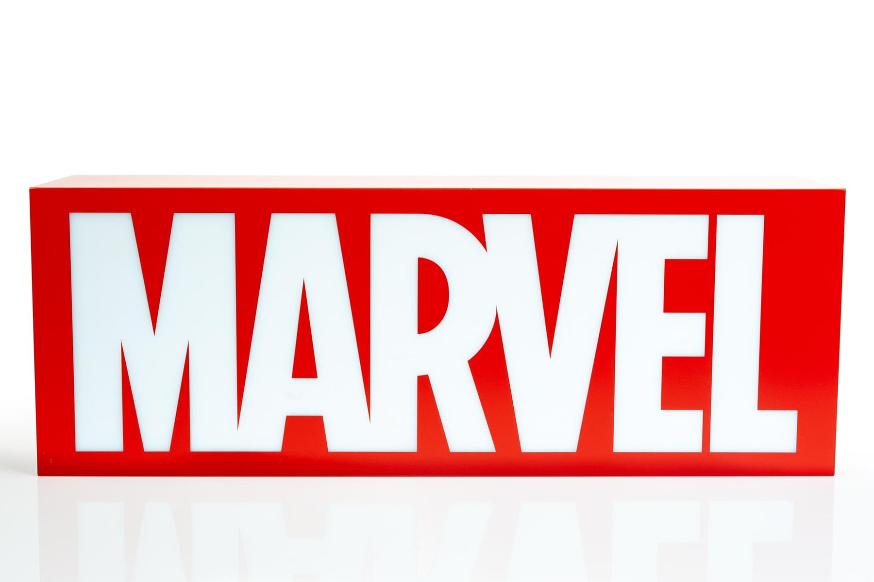 Marvel Comics Official Logo 17-Inch Light Box | Electric/USB Mood Light