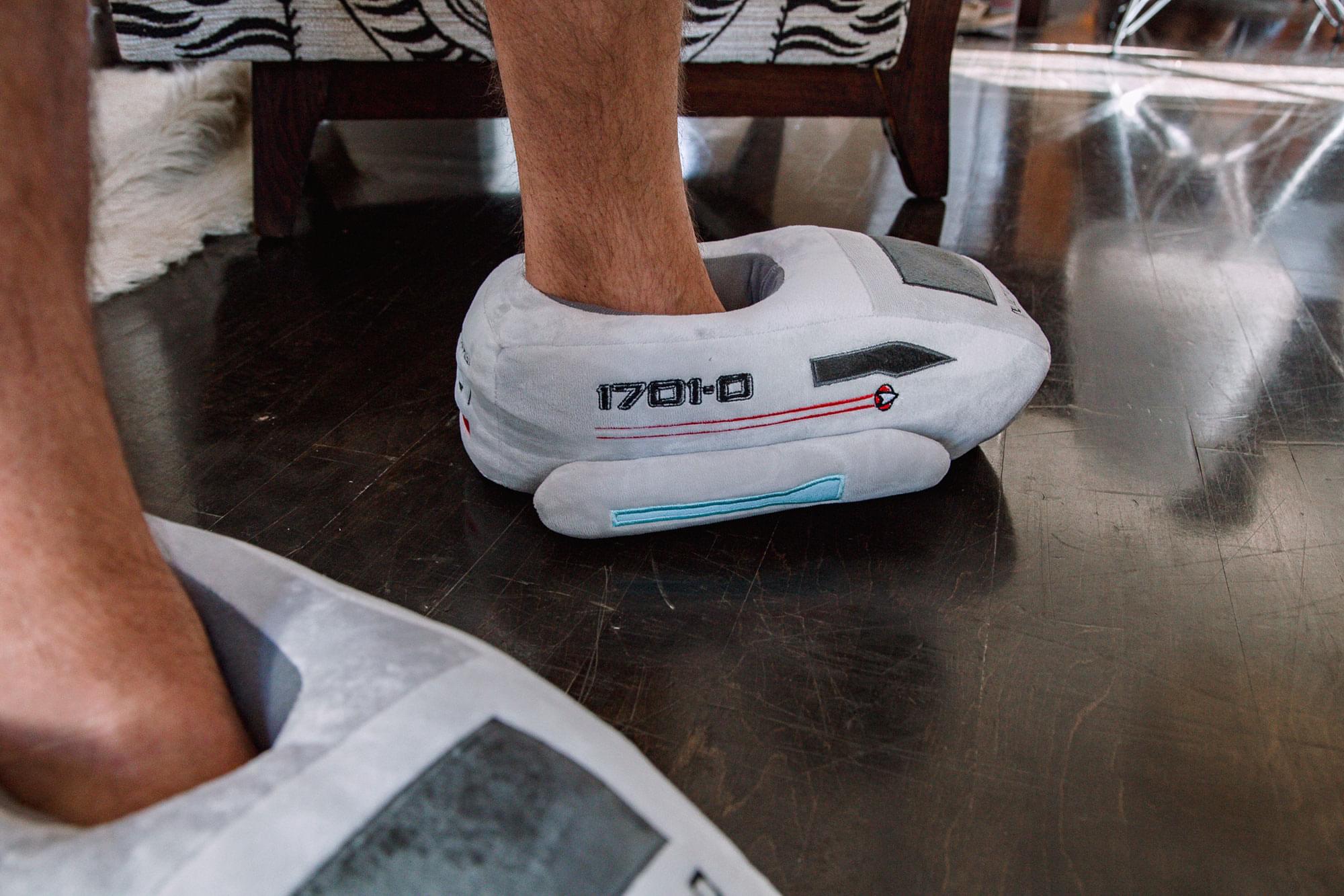 Star Trek: The Next Generation Shuttlecraft 3D Slippers For Adults
