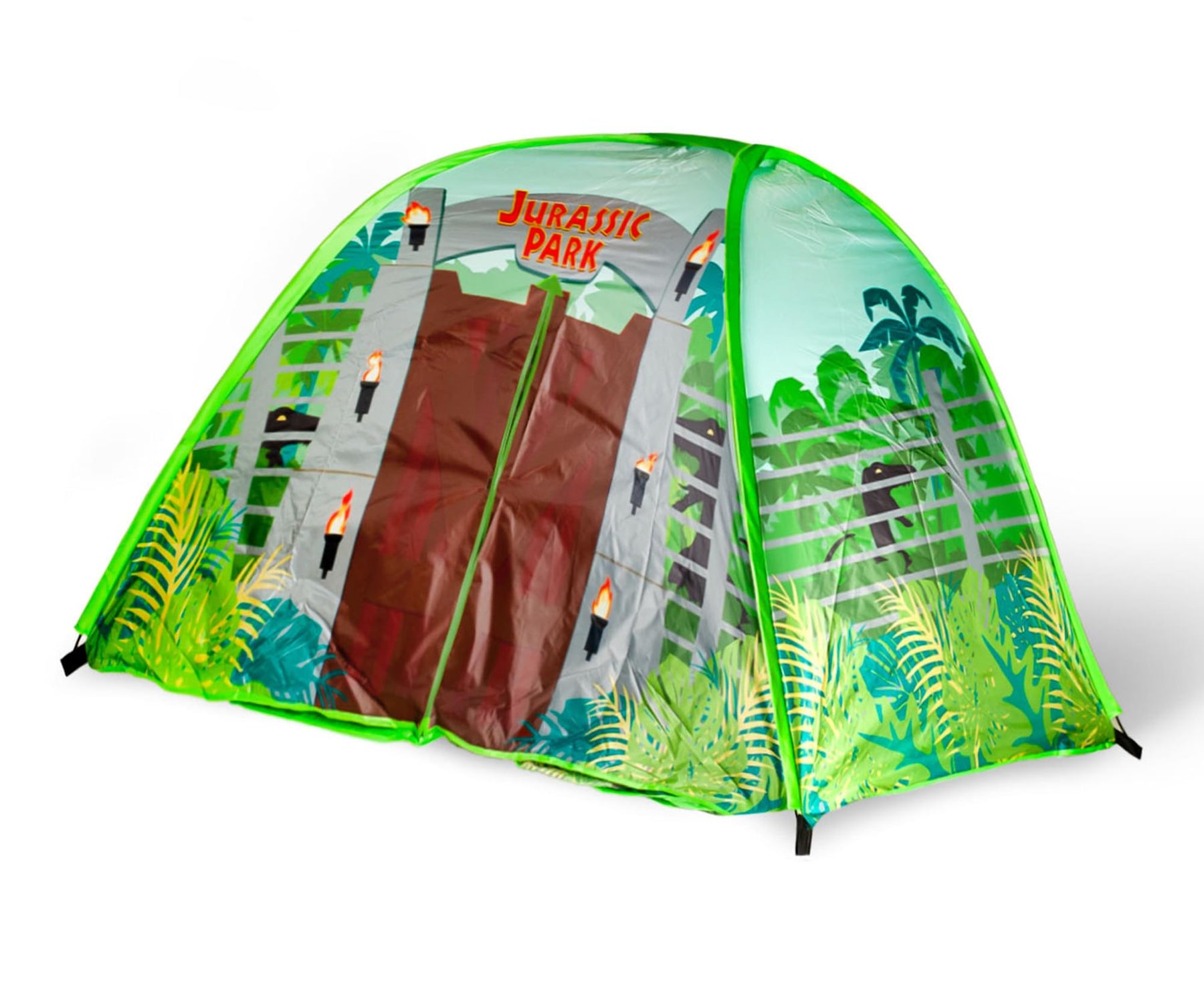 Jurassic Park Gates Bed Tent Pop-Up Canopy