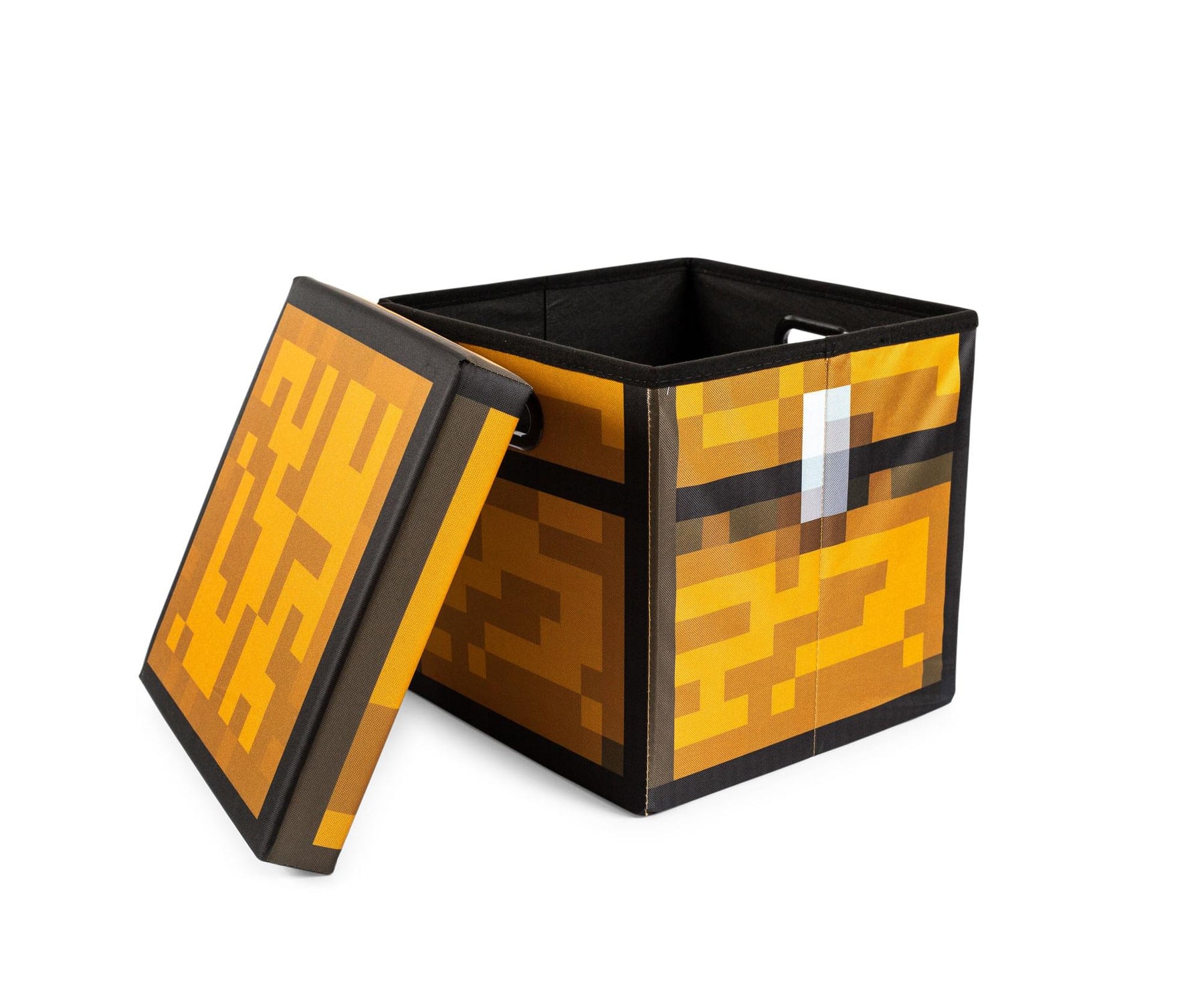 Minecraft In World Chest Storage Bin Cube Organizer with Lid | 15 Inches