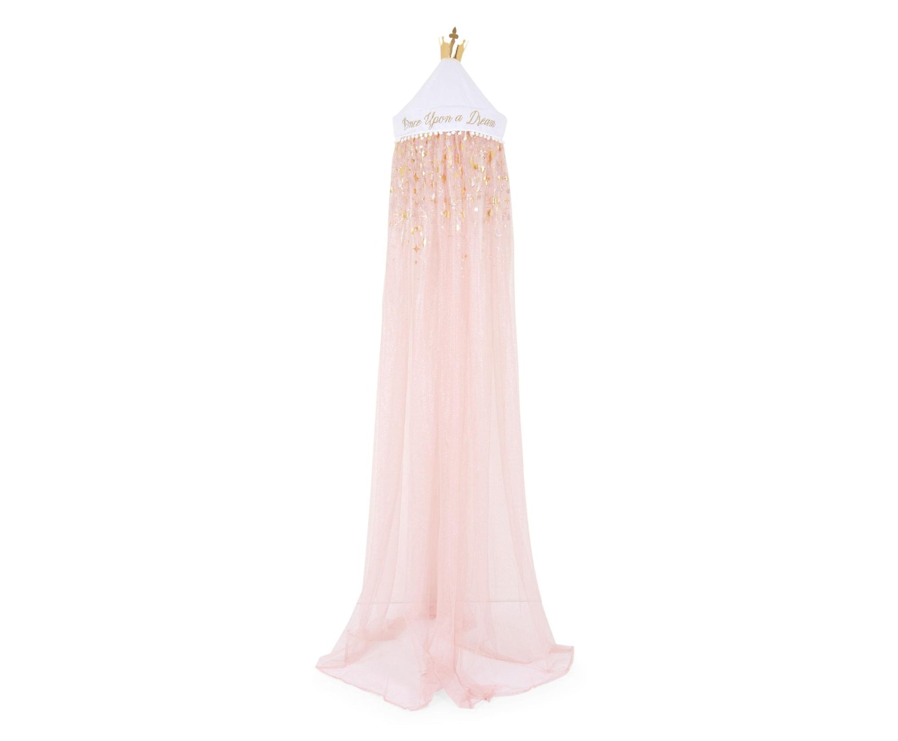 Disney Princess Kids Bed Canopy for Ceiling, Hanging Curtain Netting