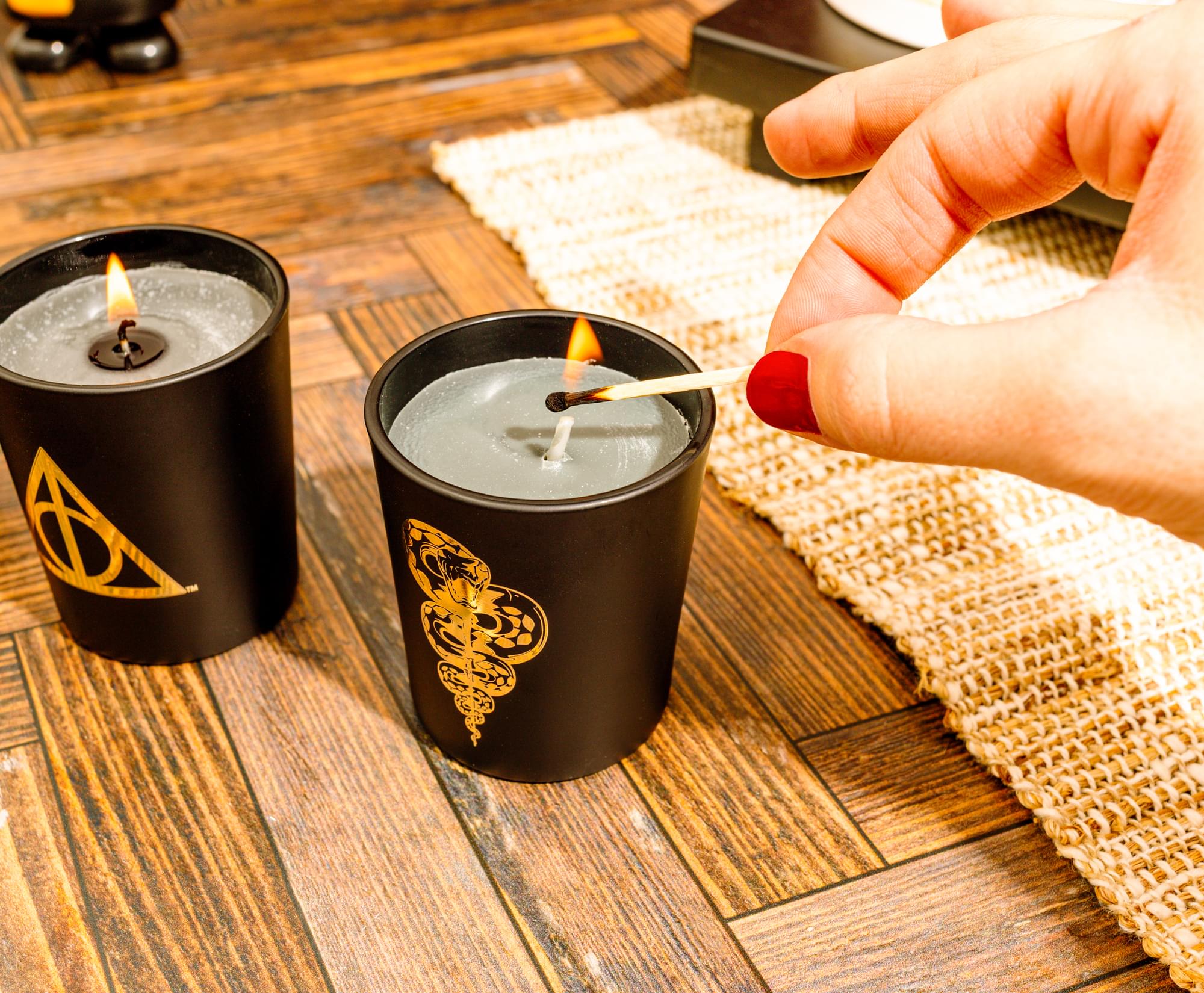 Harry Potter Dark Arts Scented Soy Wax Candle Collection | Set of 4