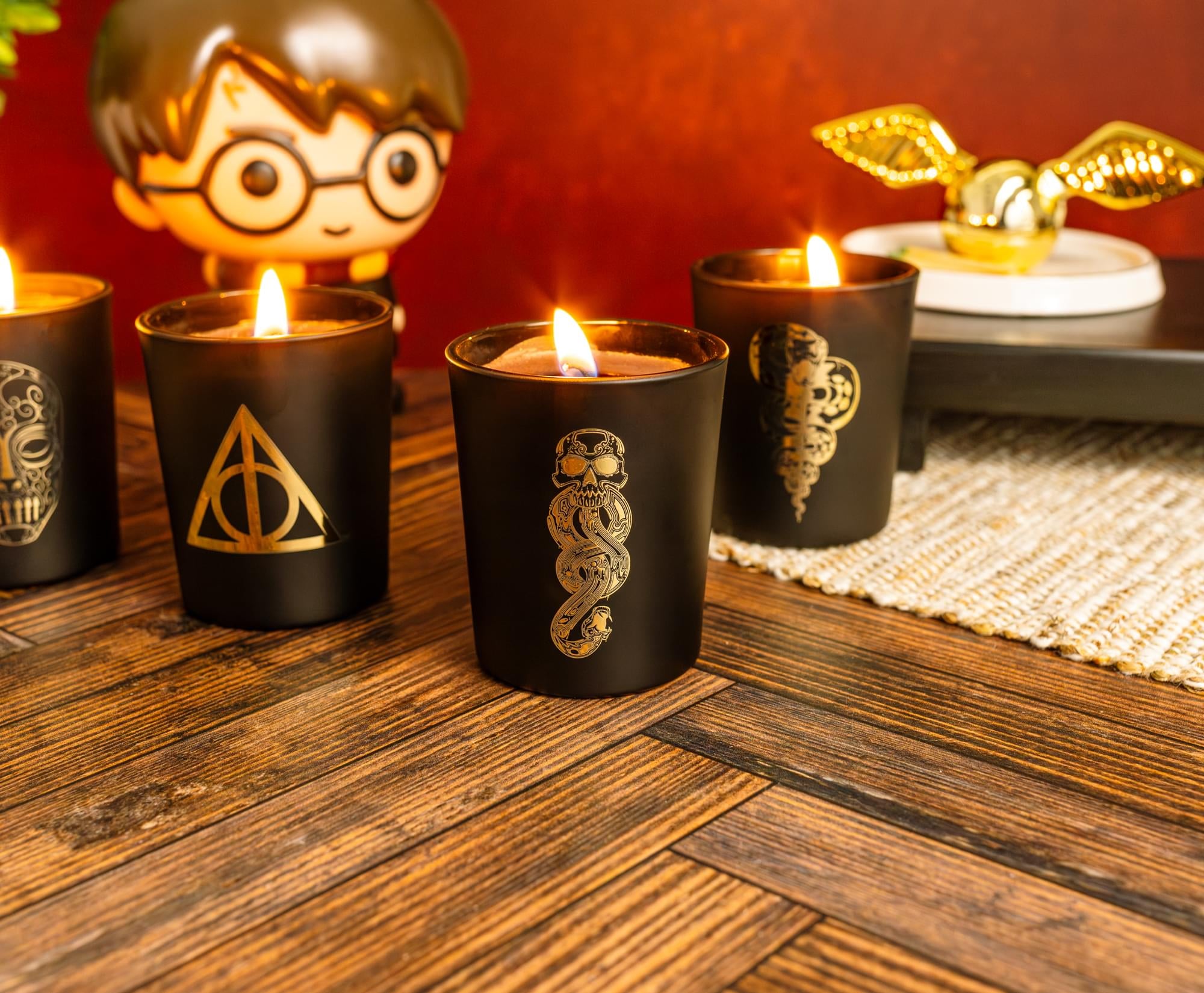 Harry Potter Dark Arts Scented Soy Wax Candle Collection | Set of 4