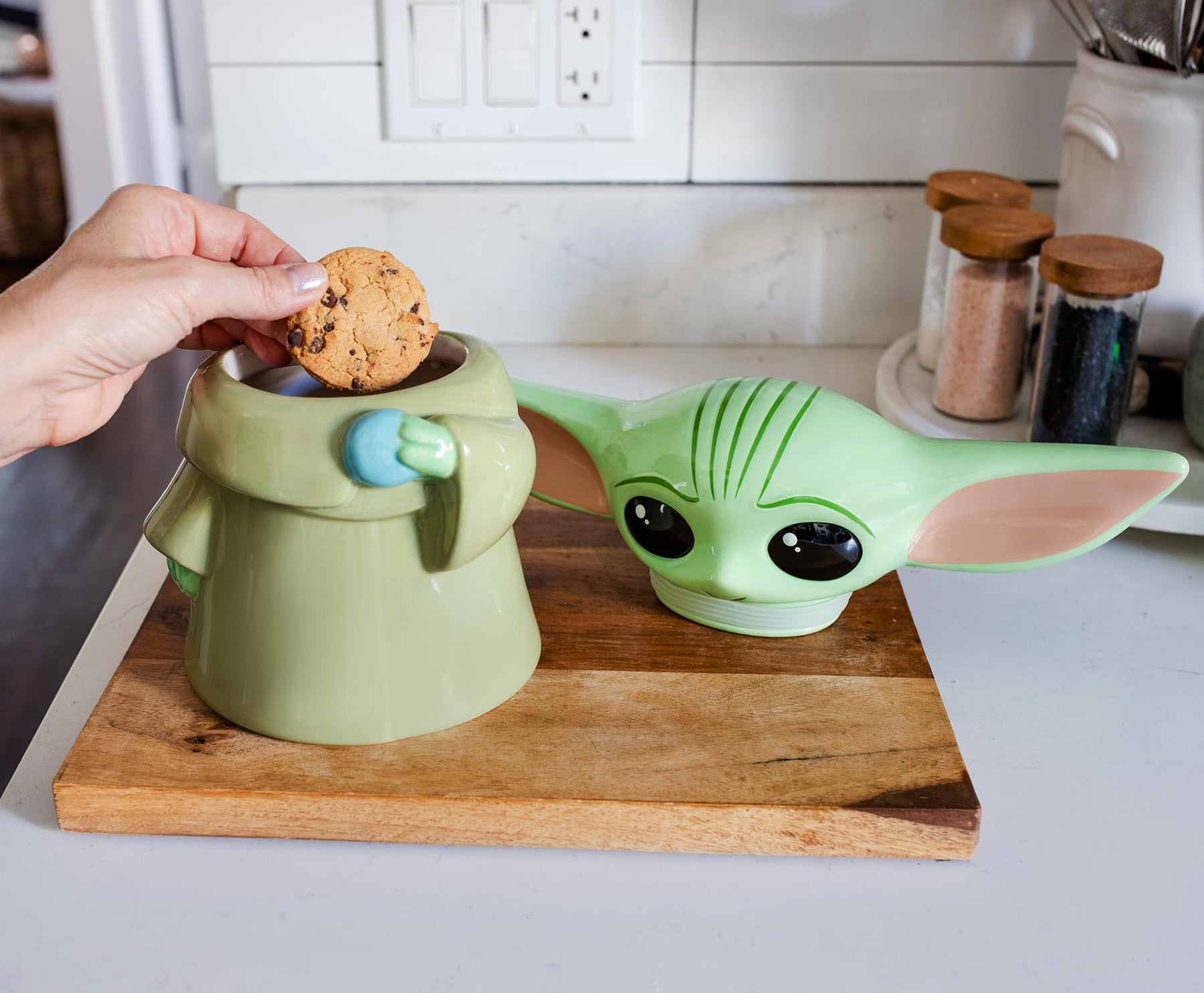 BABY YODA 3D face ceramic mug cup Disney Star Wars The Mandalorian The  Child NEW