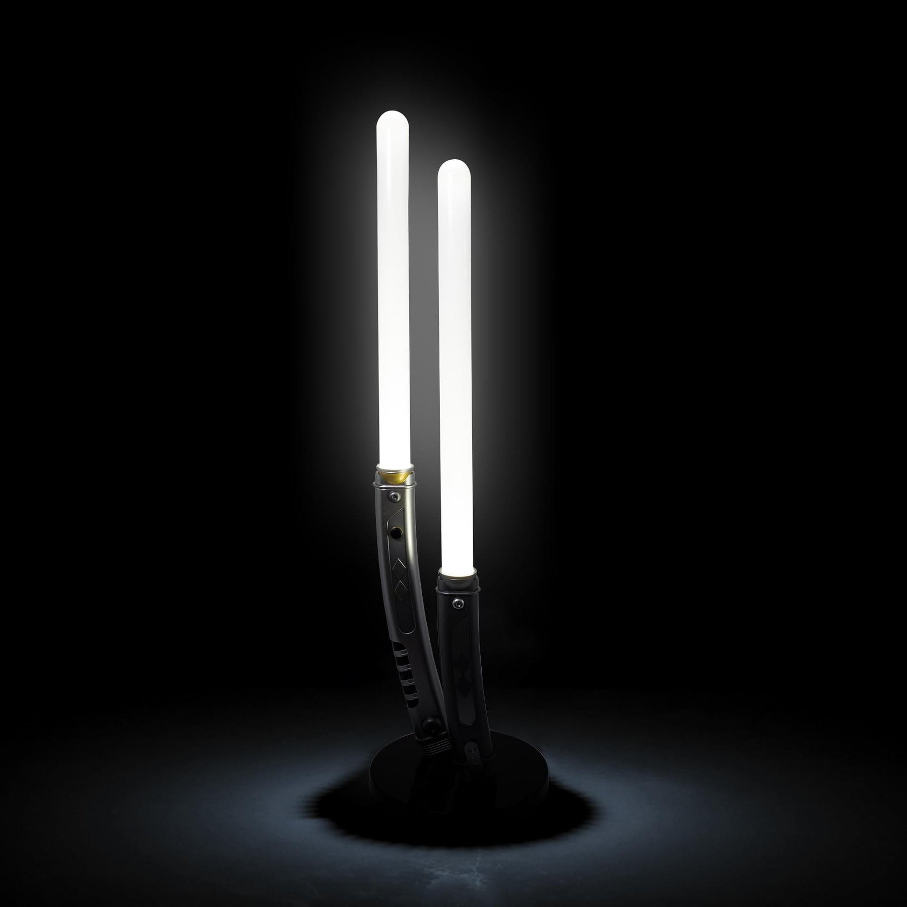 Star Wars Ahsoka Tano Dual Lightsabers Desktop LED Mood Light | 23 Inches Tall