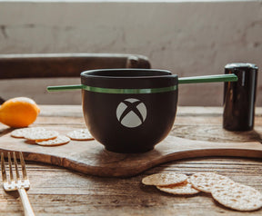 Xbox Series X Logo 20-Ounce Ramen Bowl and Chopstick Set