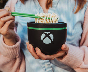 Xbox Series X Logo 20-Ounce Ramen Bowl and Chopstick Set