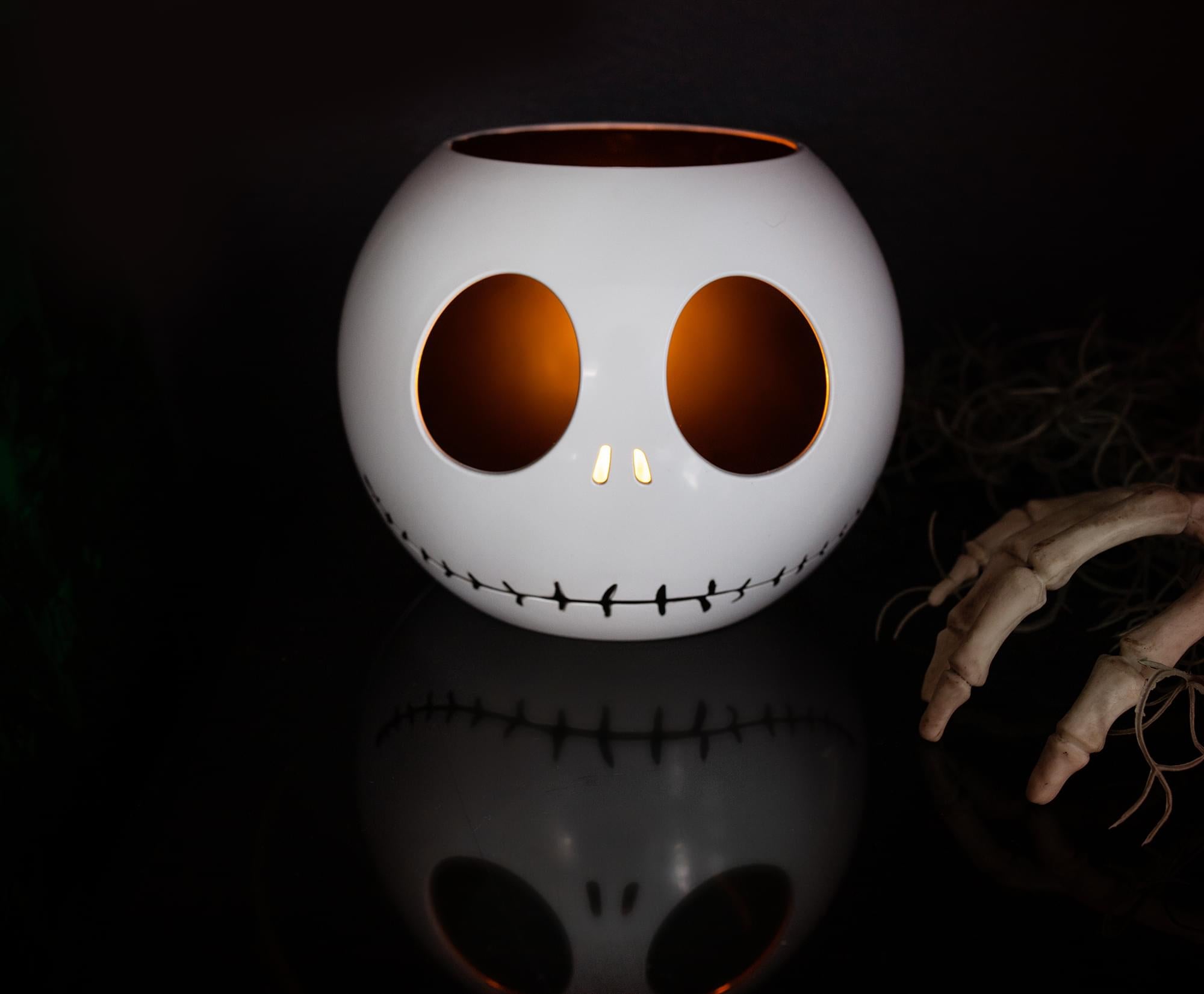 Disney The Nightmare Before Christmas Jack LED Flickering Flameless Candle