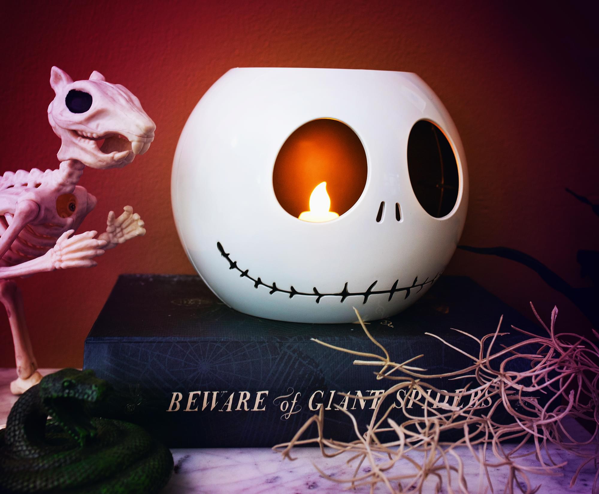 Disney The Nightmare Before Christmas Jack LED Flickering Flameless Candle