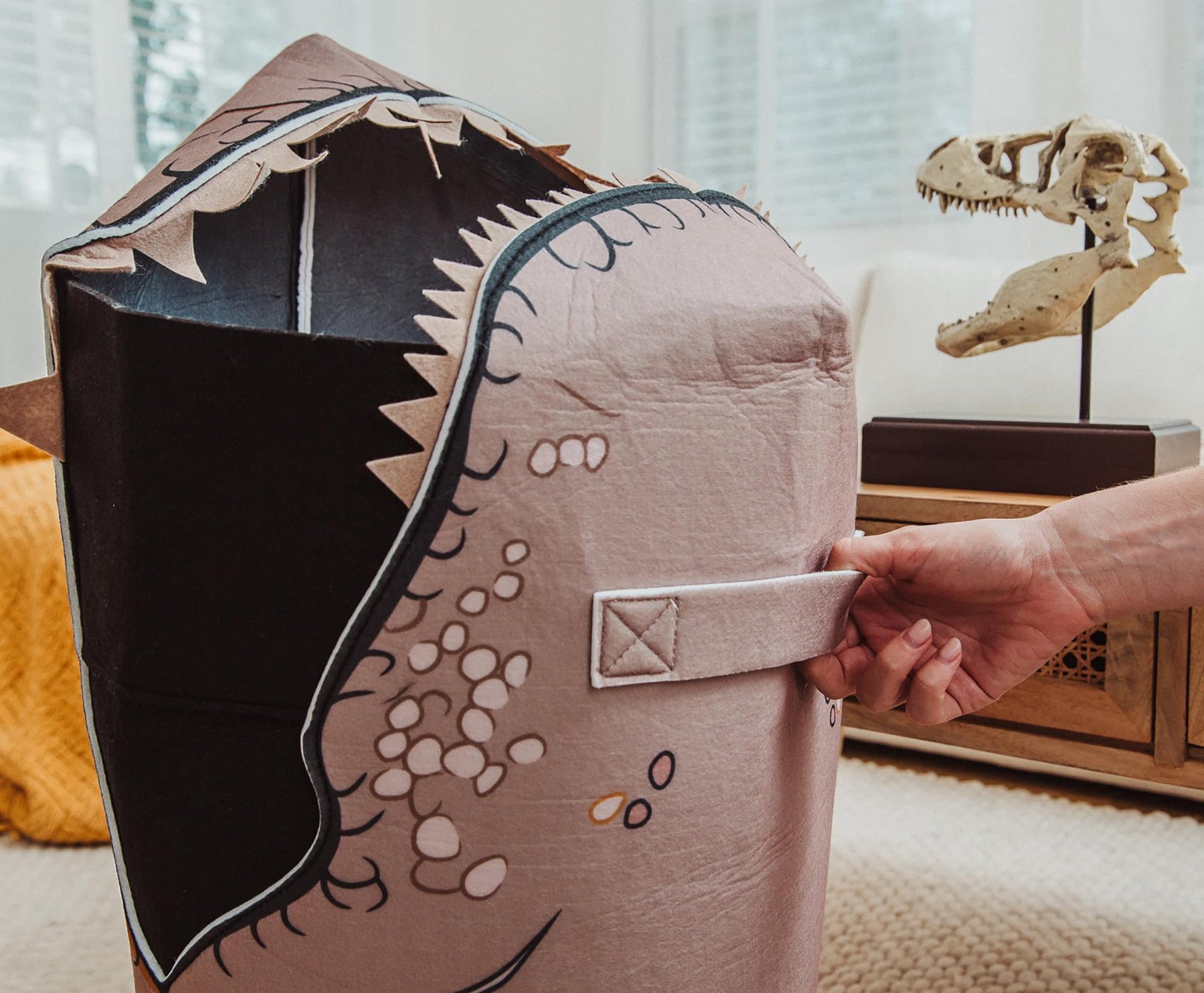 Jurassic World Open-Mouth T-Rex Laundry Clothes Hamper
