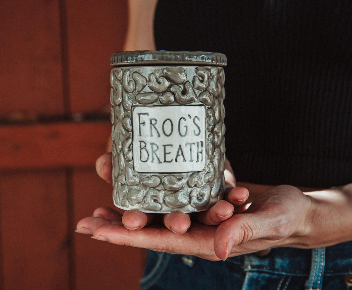 NBX Sally Jar 6.35oz Ceramic Candle | Frogs Breath | Free Shipping