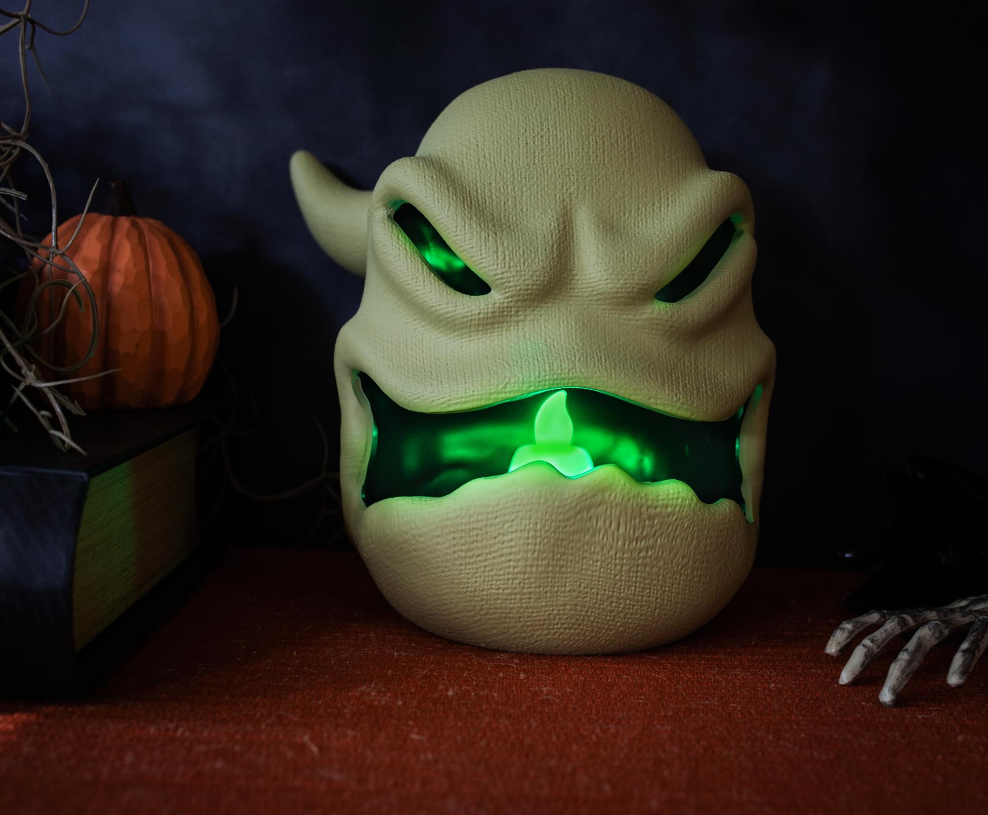 Disney Nightmare Before Christmas Oogie Boogie LED Flickering Flameless Candle