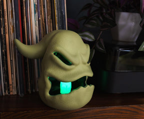 Disney Nightmare Before Christmas Oogie Boogie LED Flickering Flameless Candle