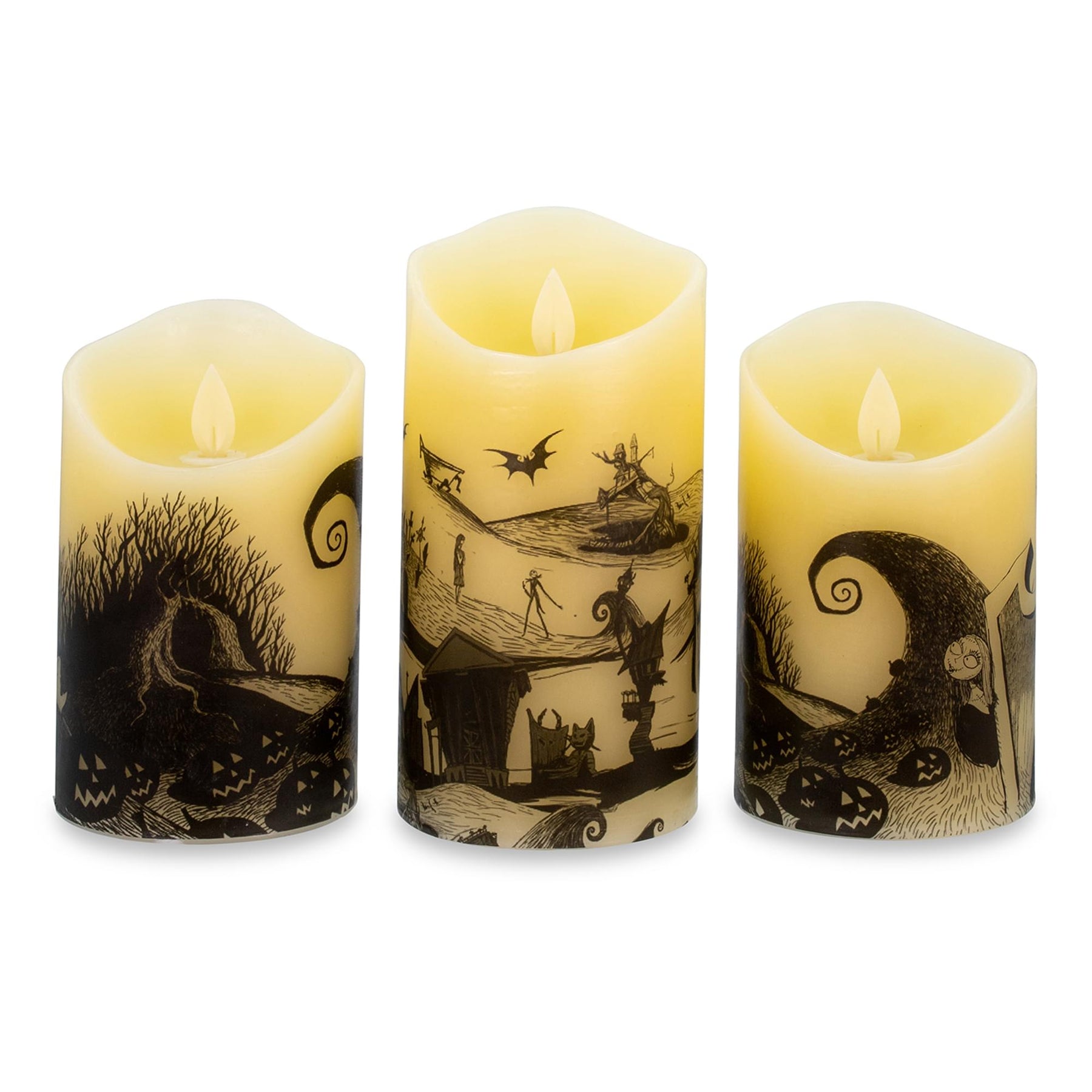 Flickering led candles deals