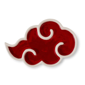 Naruto Shippuden Akatsuki Red Cloud Ceramic Trinket Tray Dish