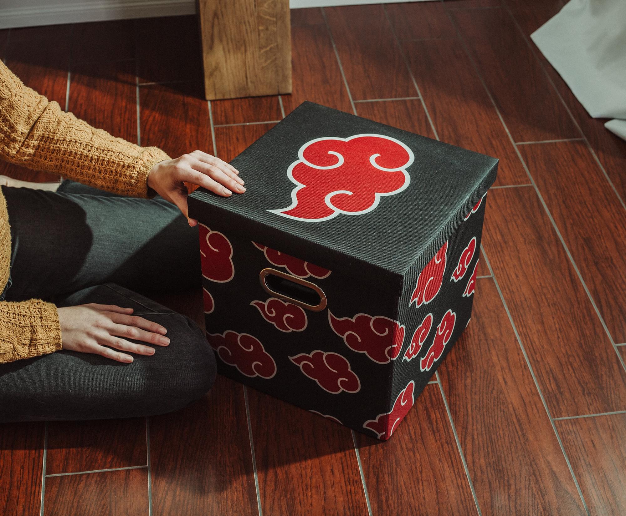 Naruto Shippuden Akatsuki 13-Inch Storage Bin With Lid