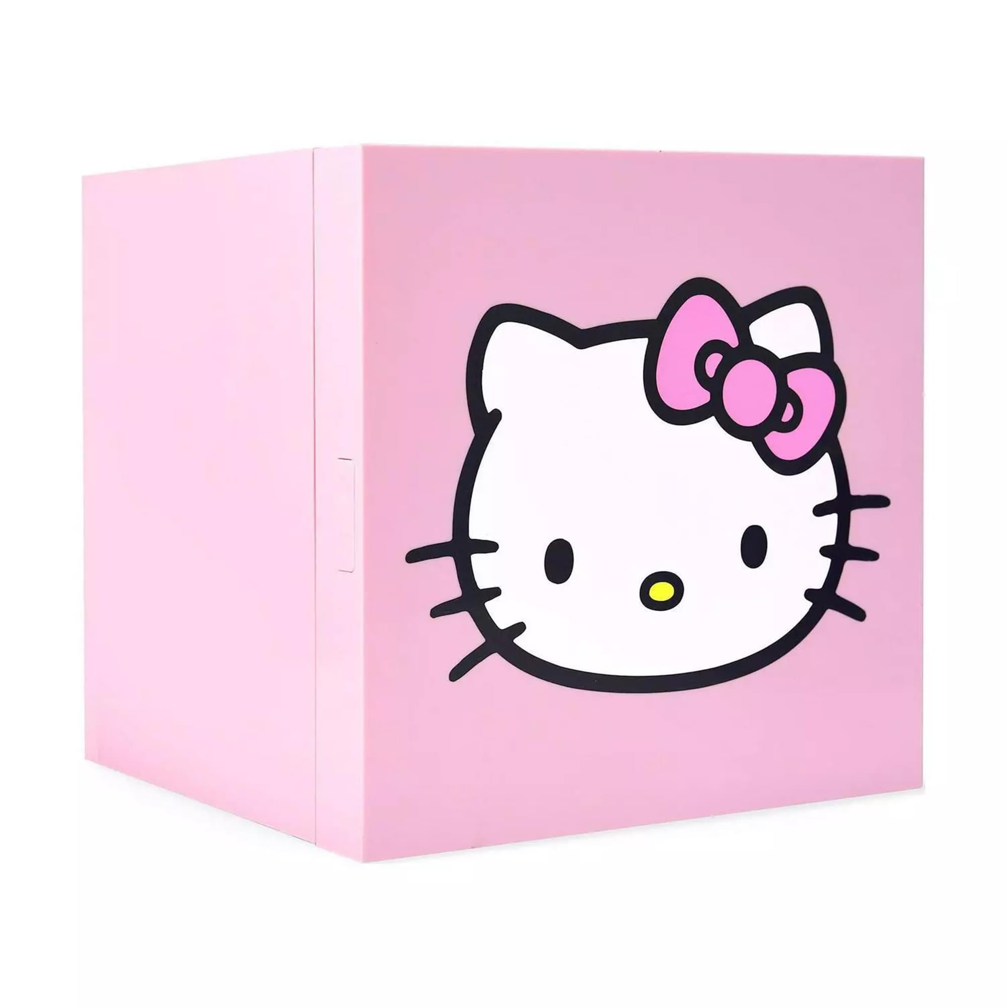 Sanrio Hello Kitty Pink 6.7L Single Door Mini Fridge