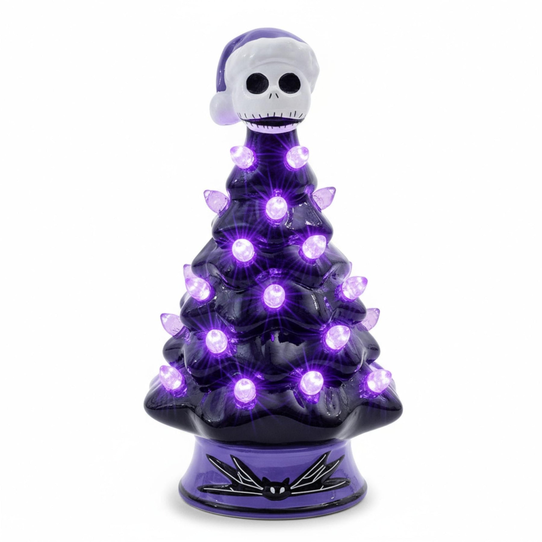 Disney The Nightmare Before Christmas Jack Light-Up Ceramic Christmas Tree