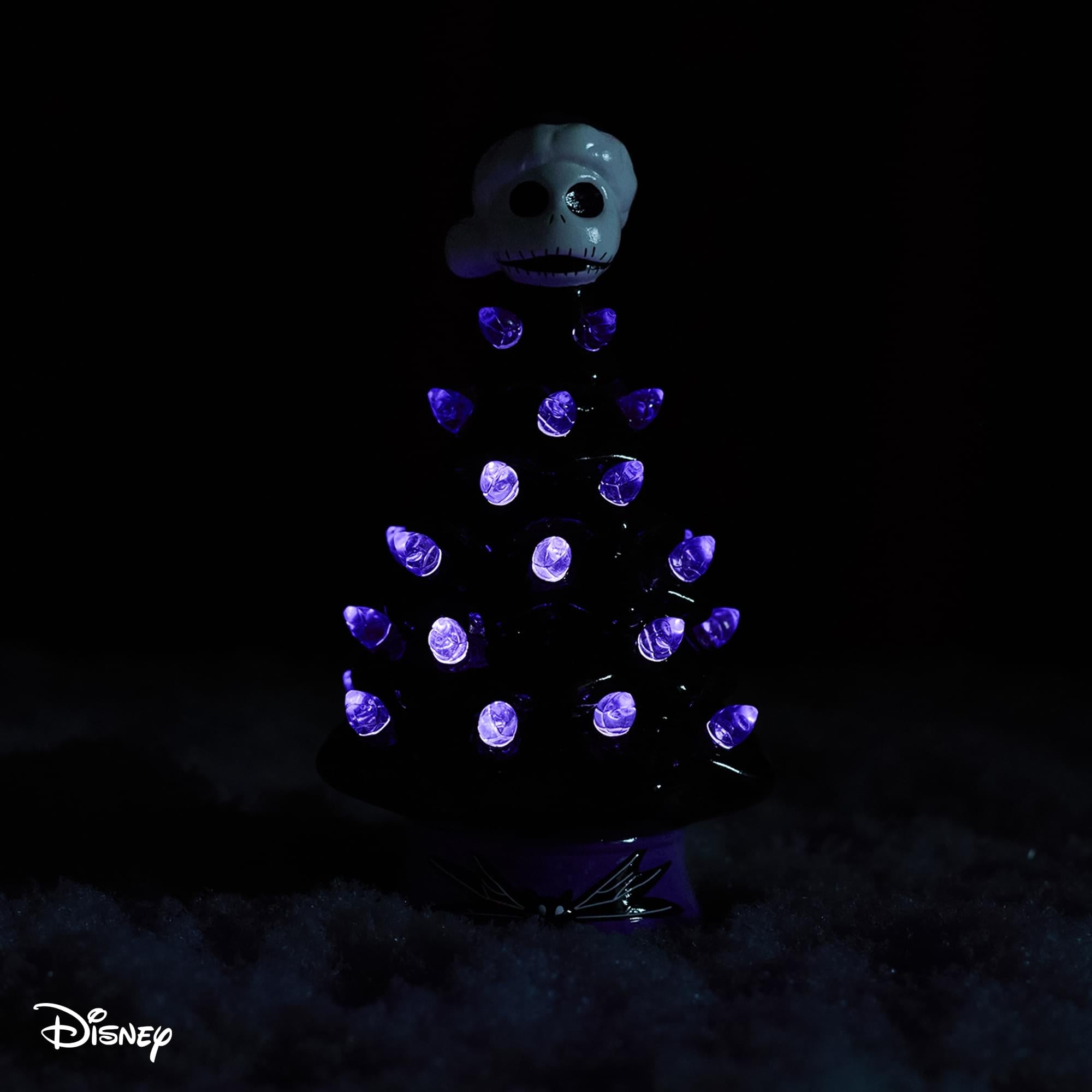 Disney The Nightmare Before Christmas Jack Light-Up Ceramic Christmas Tree