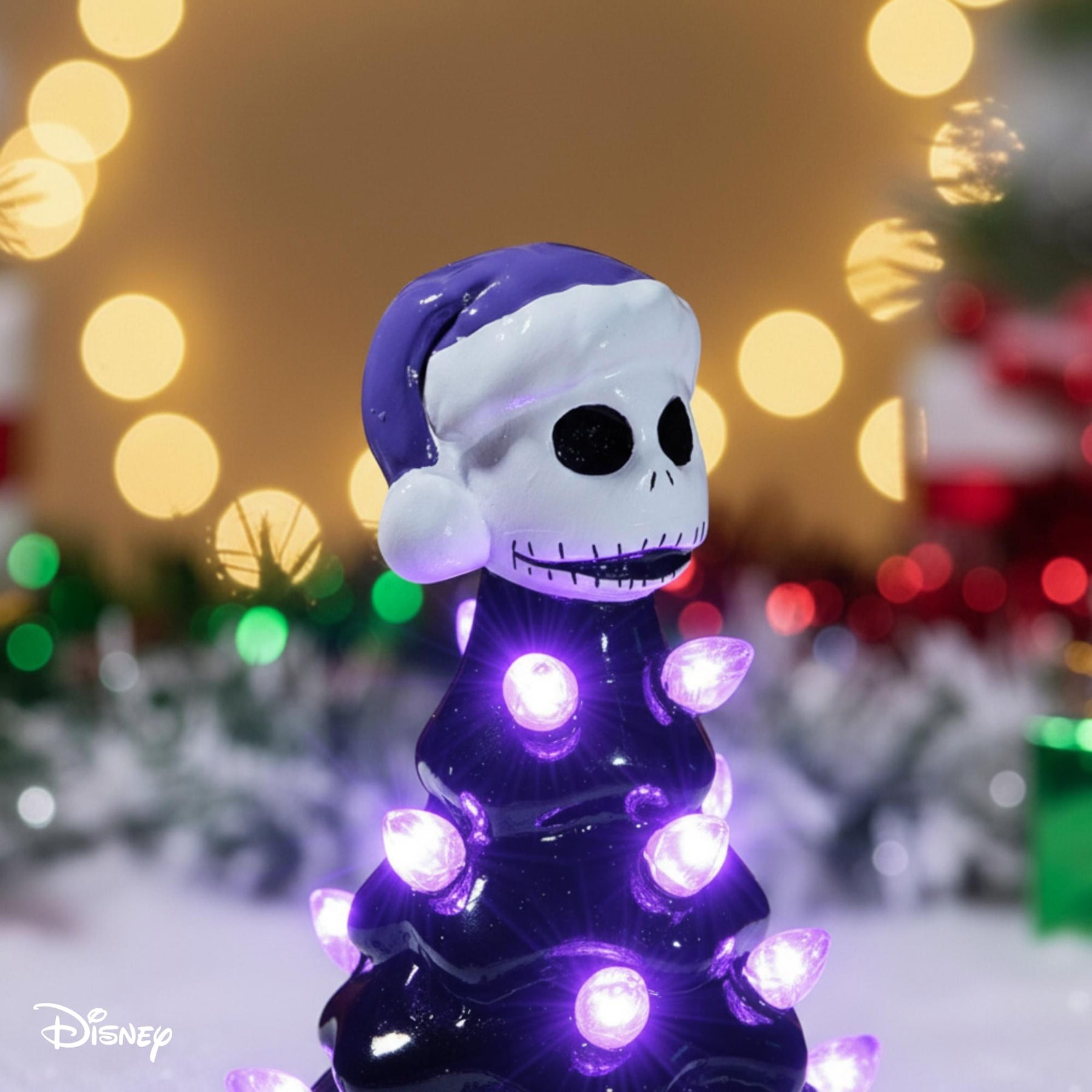 Disney The Nightmare Before Christmas Jack Light-Up Ceramic Christmas Tree