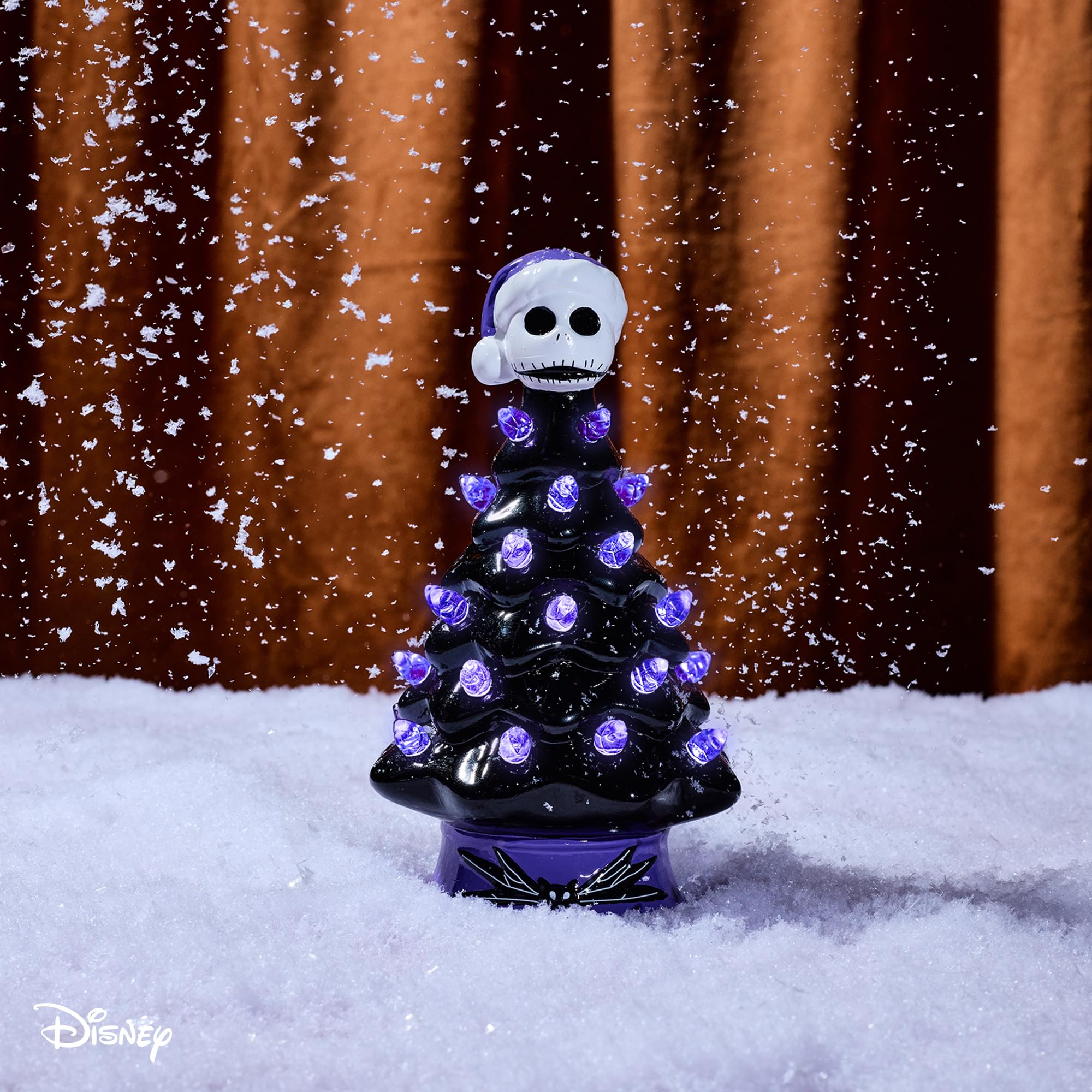 Disney The Nightmare Before Christmas Jack Light-Up Ceramic Christmas Tree
