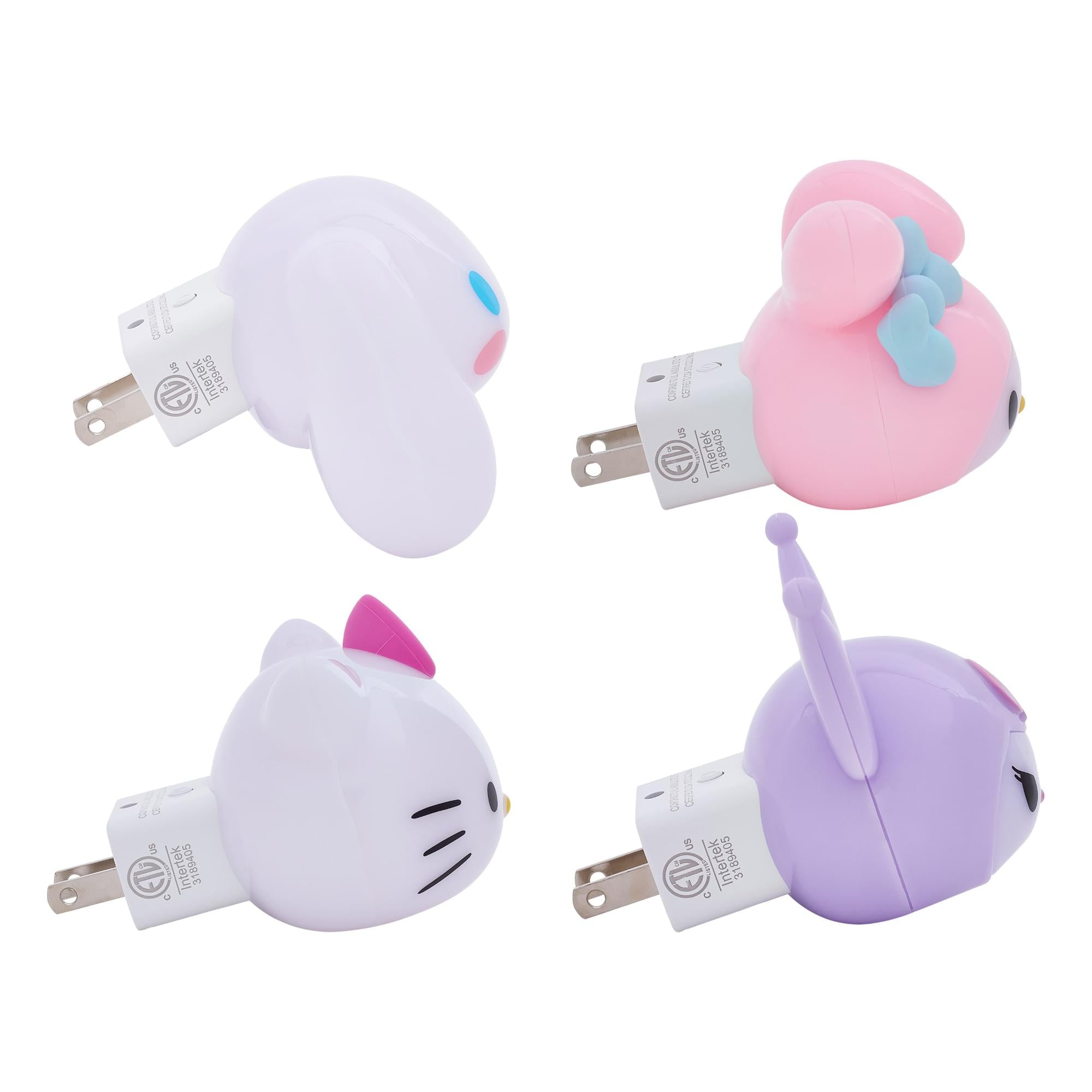 Sanrio Characters Plug-In Night Light Set Of 4