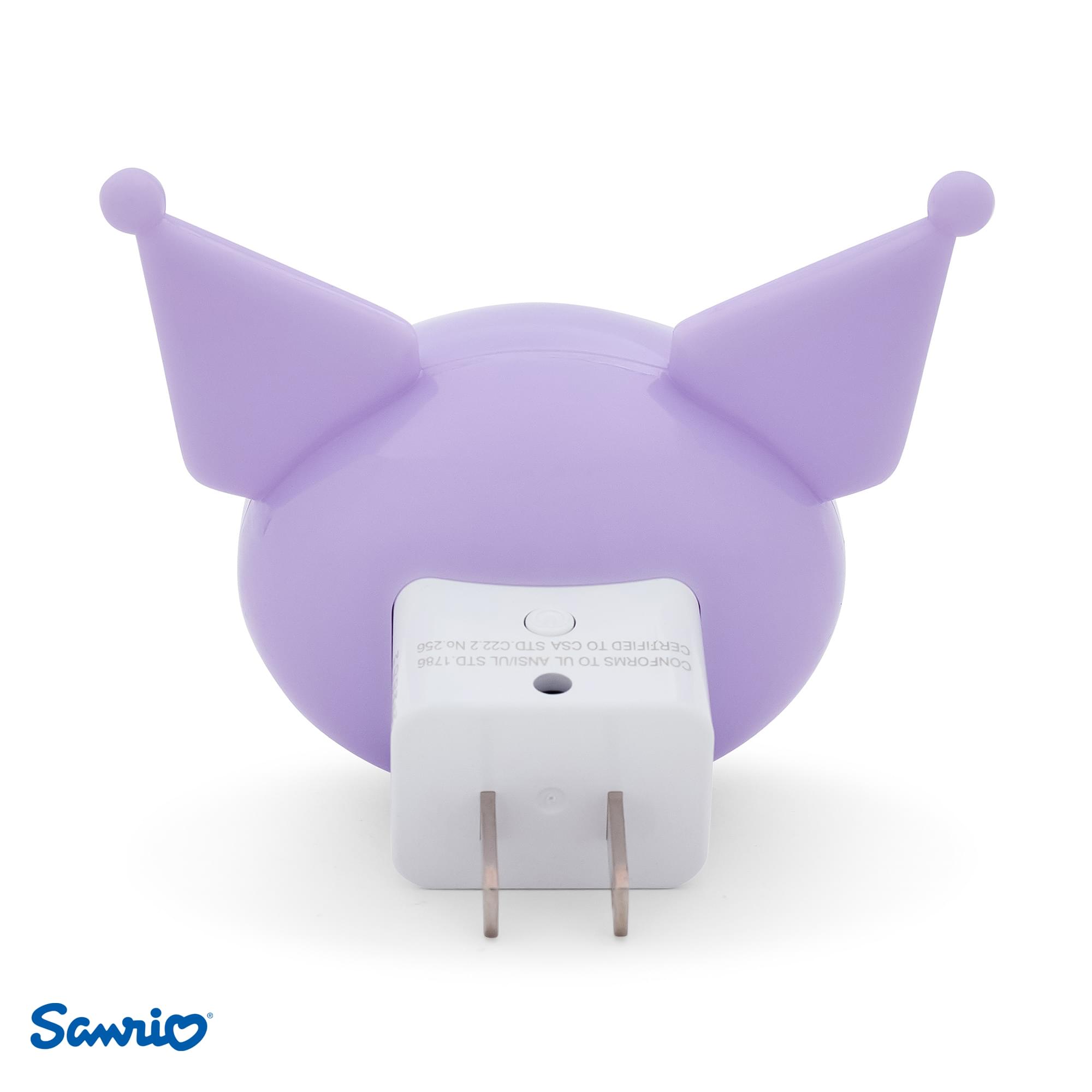 Sanrio Kuromi Face Plug-In Nightlight