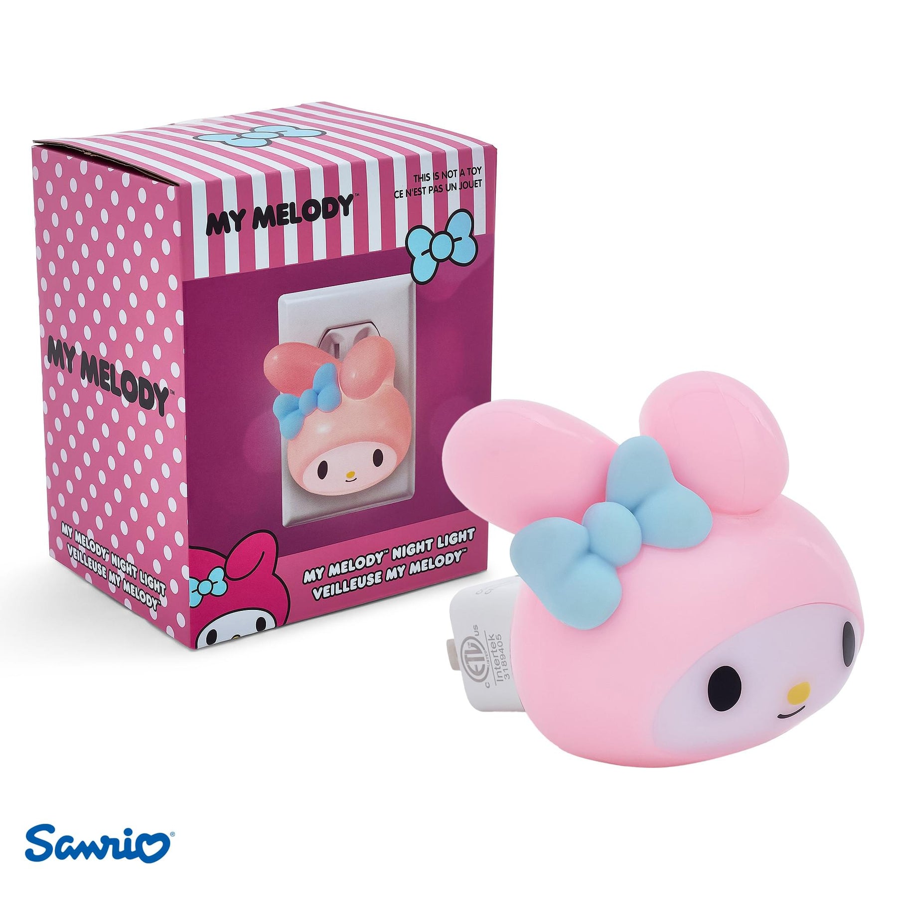 Sanrio My Melody Face Plug-In Nightlight