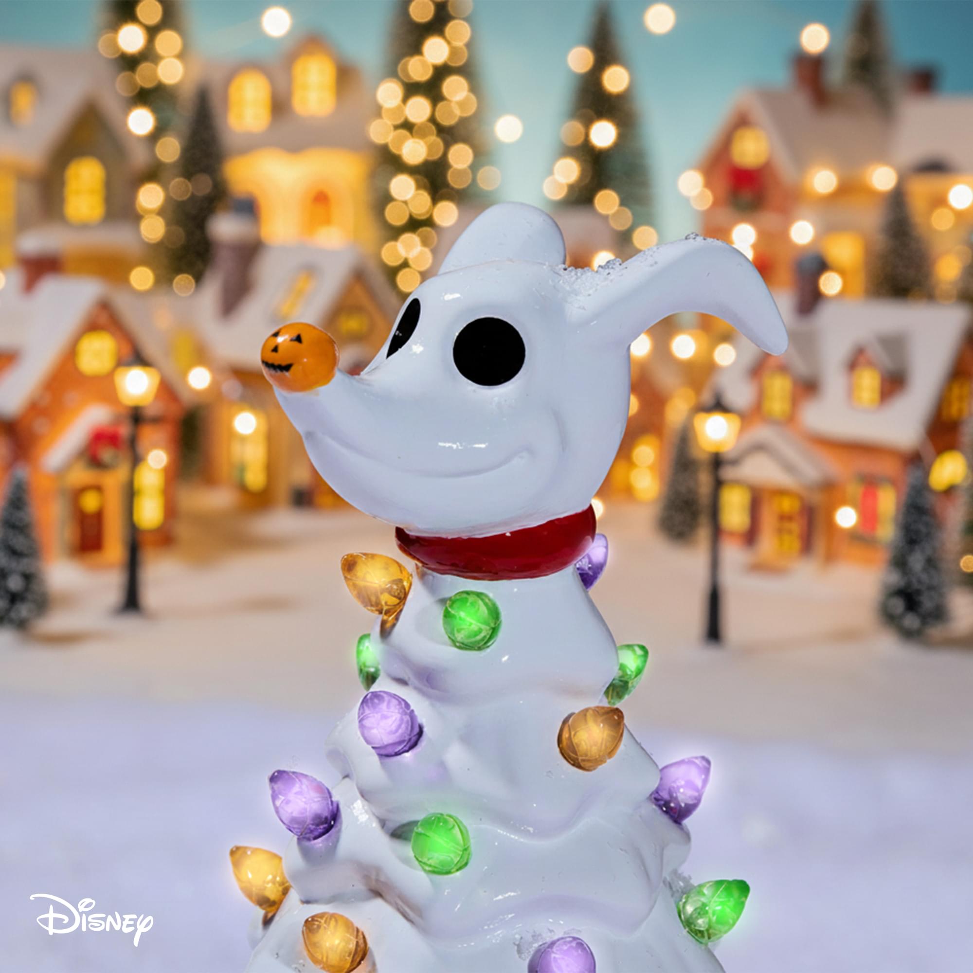 Disney The Nightmare Before Christmas Zero Light-Up Ceramic Christmas Tree