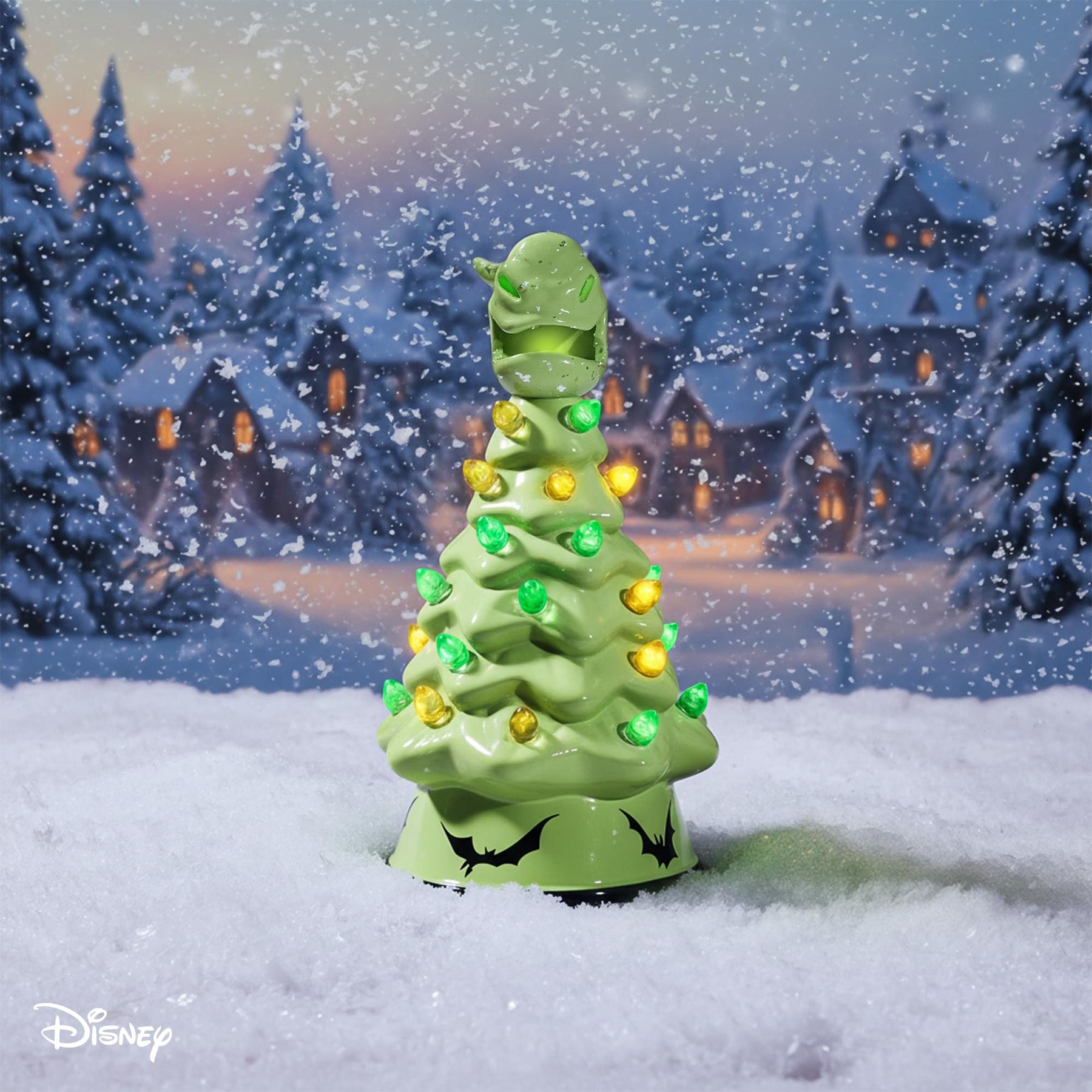 Disney The Nightmare Before Christmas Oogie Light-Up Ceramic Christmas Tree