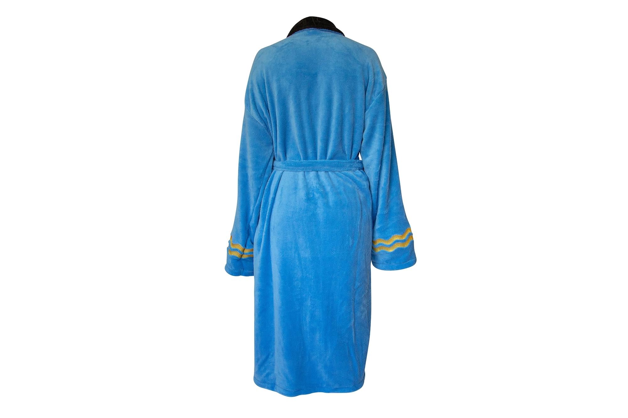 Star Trek Spock Fleece Bathrobe for Adults | One Size Fits Most