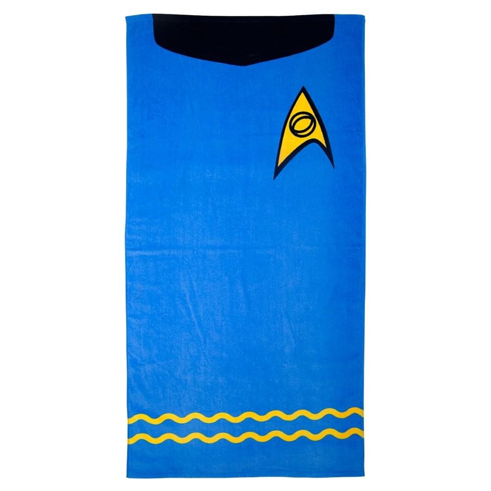 Star Trek TOS Beach Towel: Spock Blue