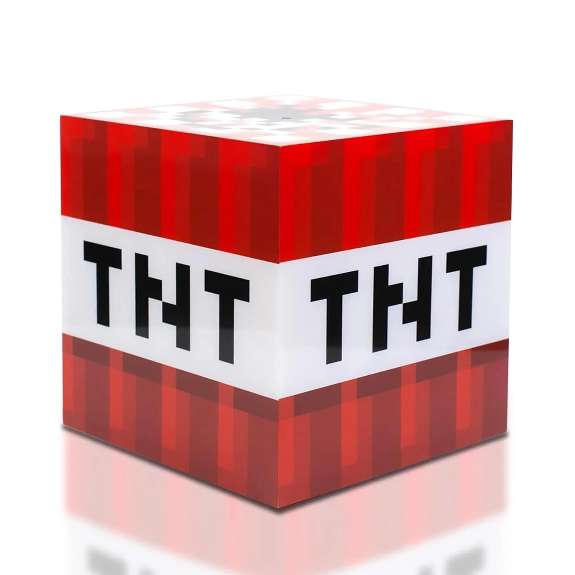 Minecraft 2-Piece Light Bundle | TNT Block Mood Light & Torch LED Lamp