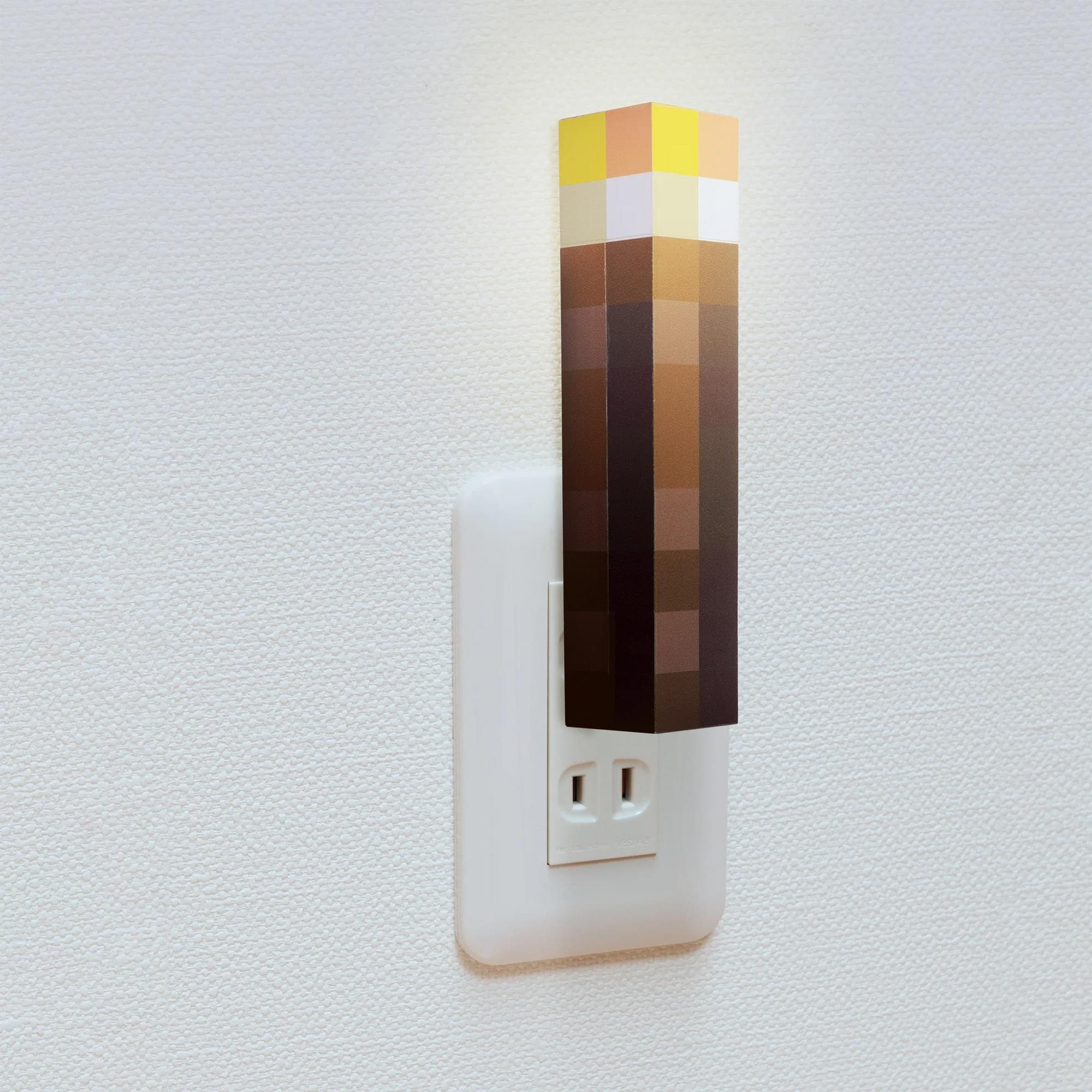 Minecraft 2-Piece Nightlight Bundle | Torch and Redstone Torch