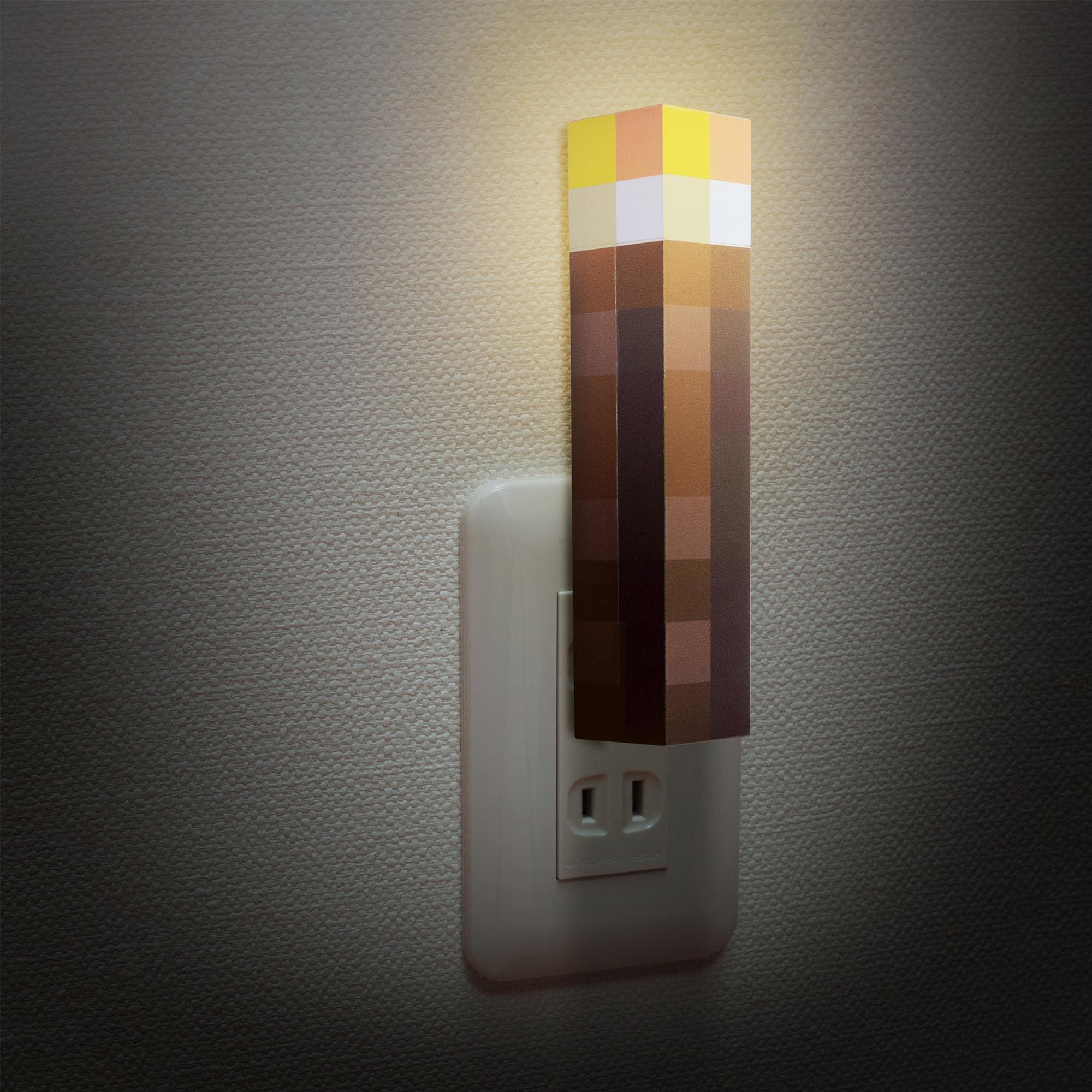 Minecraft 2-Piece Nightlight Bundle | Torch and Redstone Torch