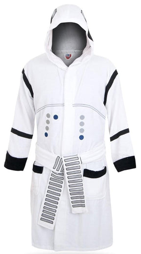 Star Wars Stormtrooper Unisex Hooded Bathrobe for Adults