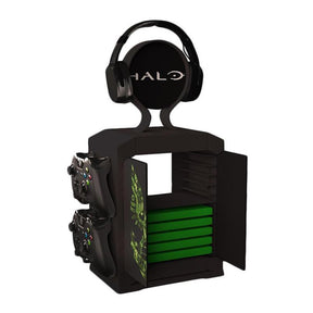 Halo Game Locker, Controller Holder, and Headset Stand