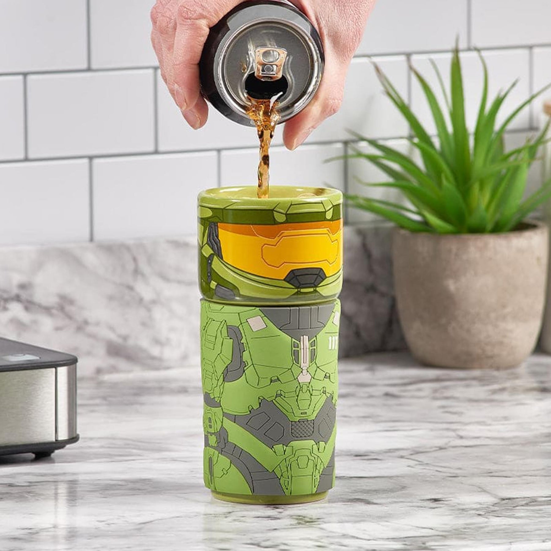 Halo Master Chief 14 Ounce Ceramic CosCup