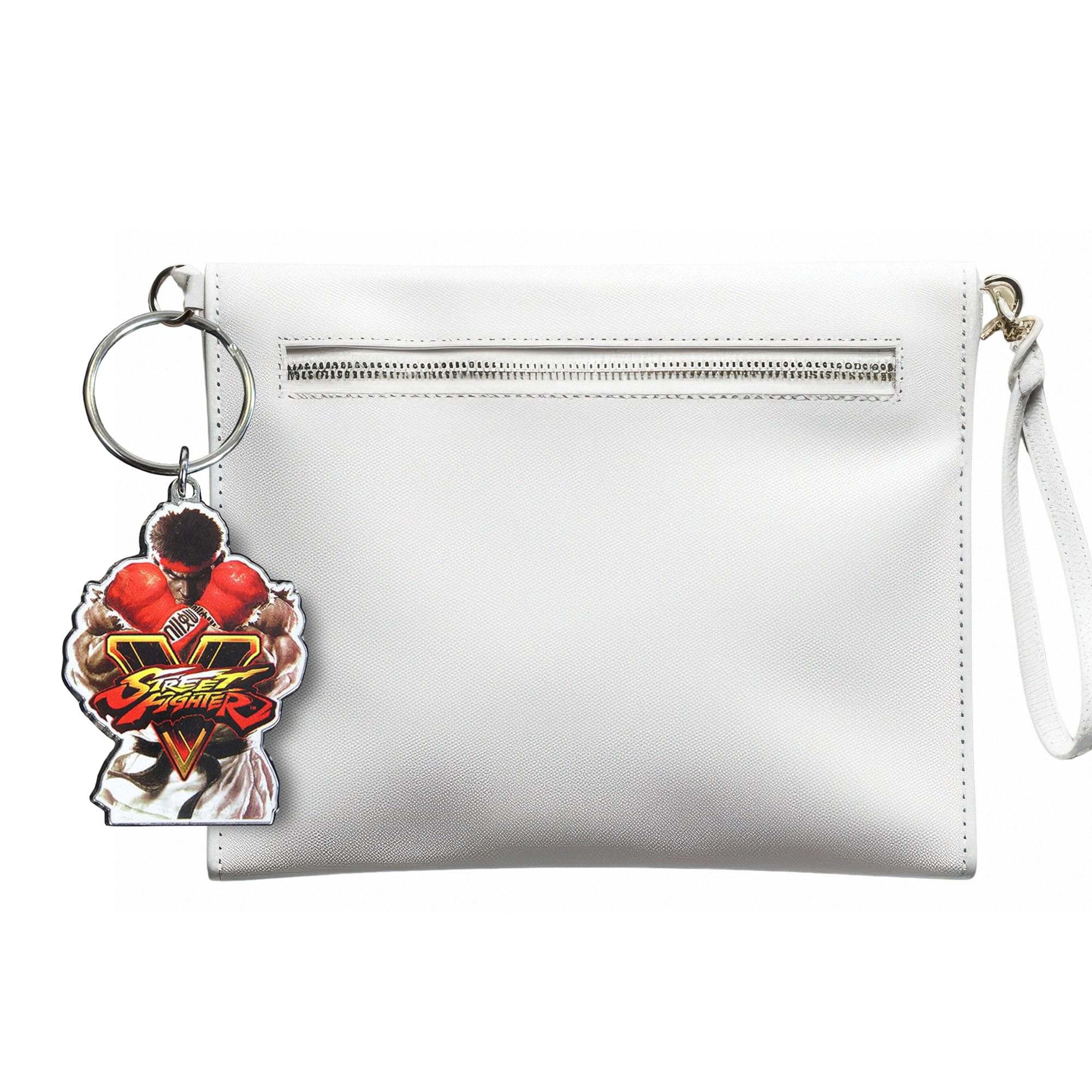 Street Fighter V Ryu Enamel Metal Key Ring