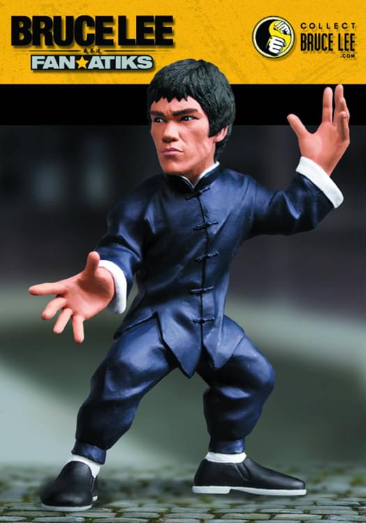 Bruce Lee 6" Fanatiks Series 4 Blue Kung Fu Suit Action Figure