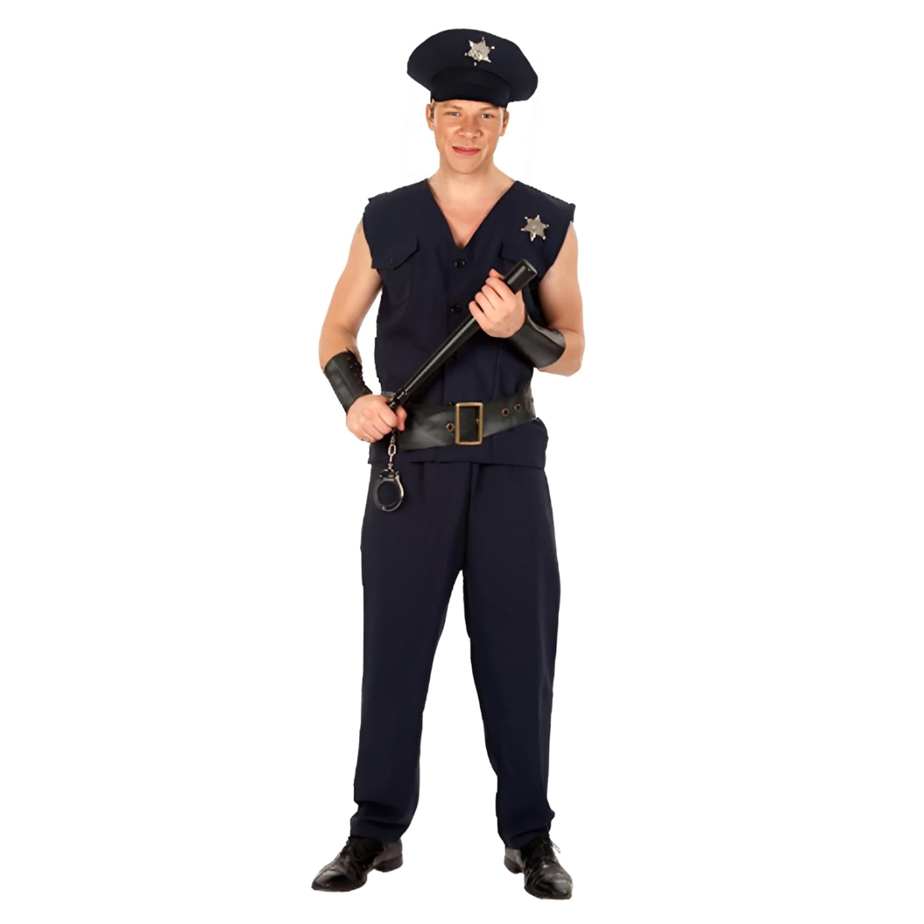 Policeman Chest, Waist Adult Costume