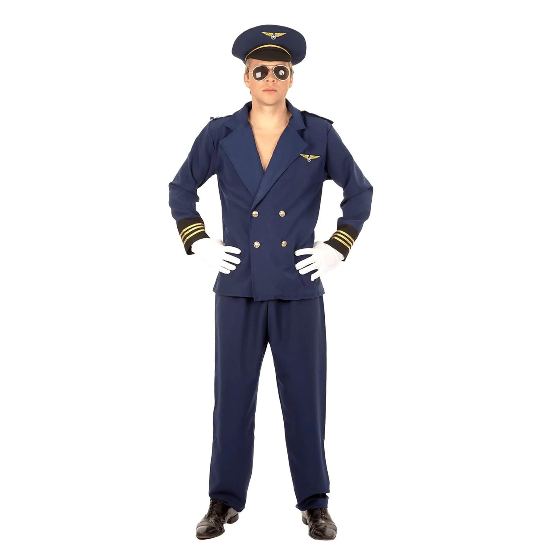 Flight Captain Std Adult Costume